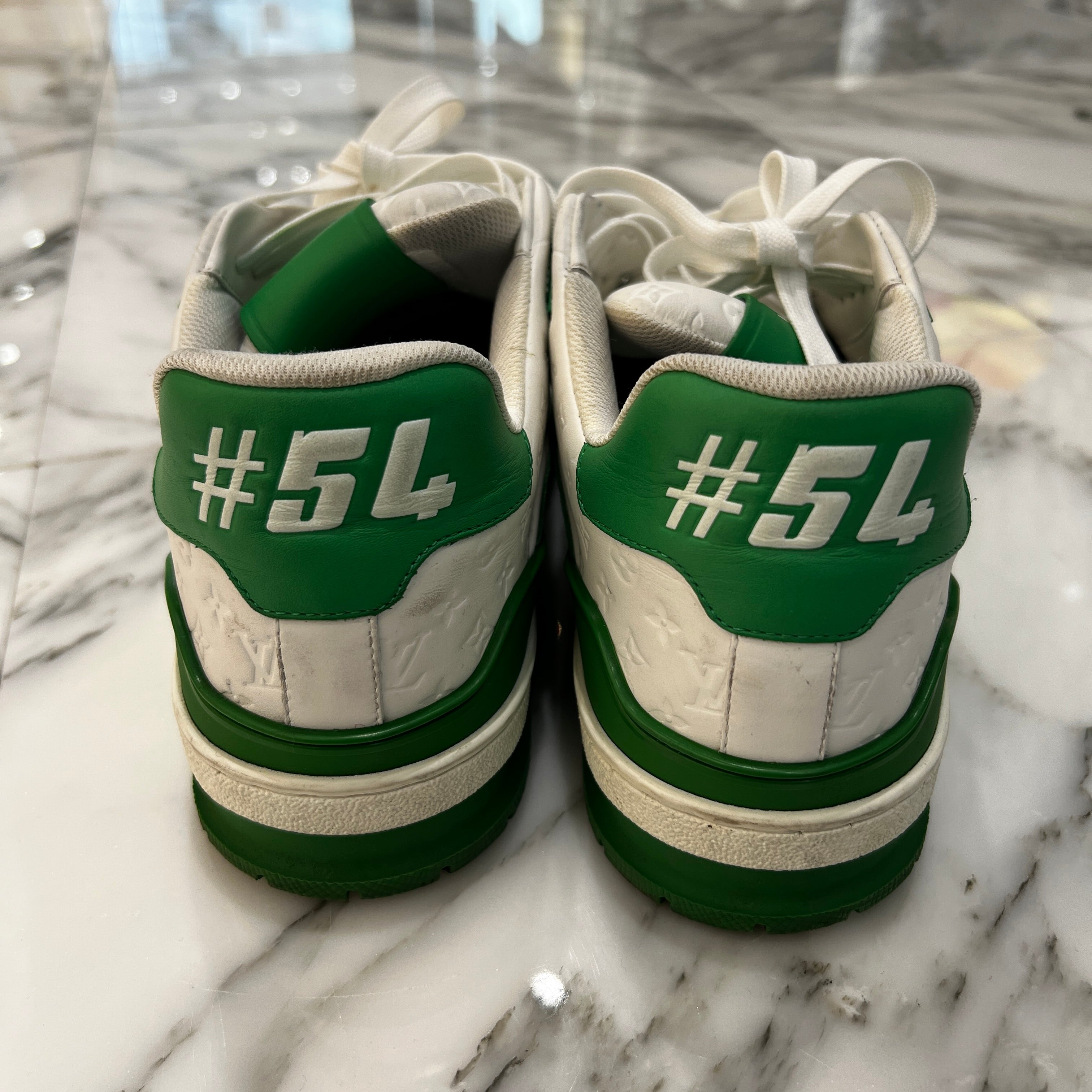 LOUIS VUITTON 2022AW Monogram LV Trainer Sneakers 91198A1 Size 6 1/2 (24.5cm) ルイヴィトン モノグラム LVトレーナー スニーカー 6 1/2 (24.5cm)