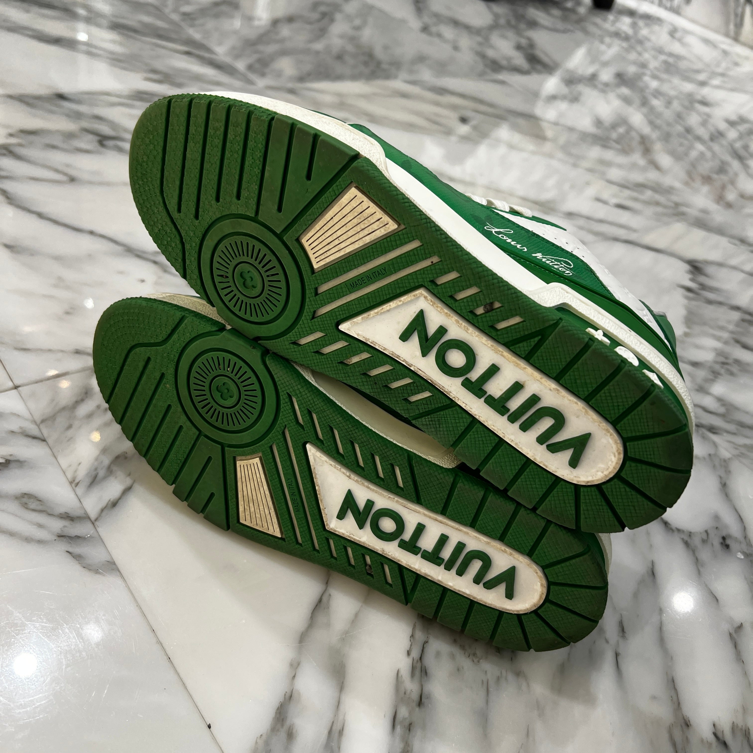 LOUIS VUITTON 2022AW Monogram LV Trainer Sneakers 91198A1 Size 6 1/2 (24.5cm) ルイヴィトン モノグラム LVトレーナー スニーカー 6 1/2 (24.5cm)