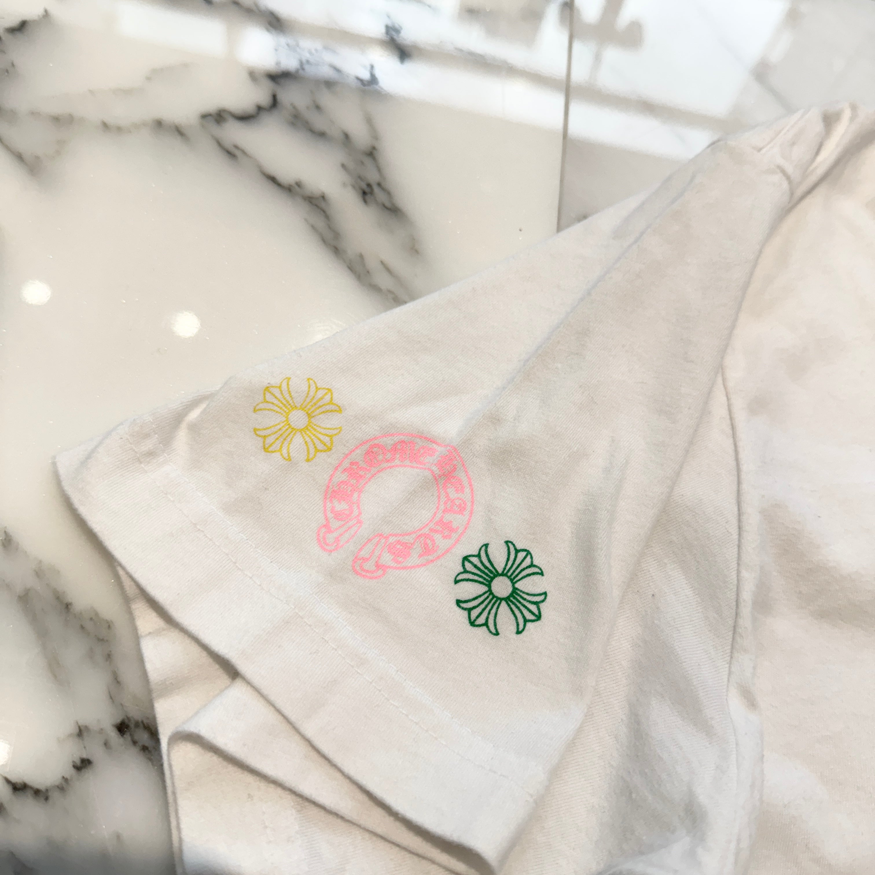 CHROME HEARTS 2021SS MLTCOL CEM CRS Tee Size XL クロムハーツ マルチカラー セメタリークロス Tシャツ サイズXL