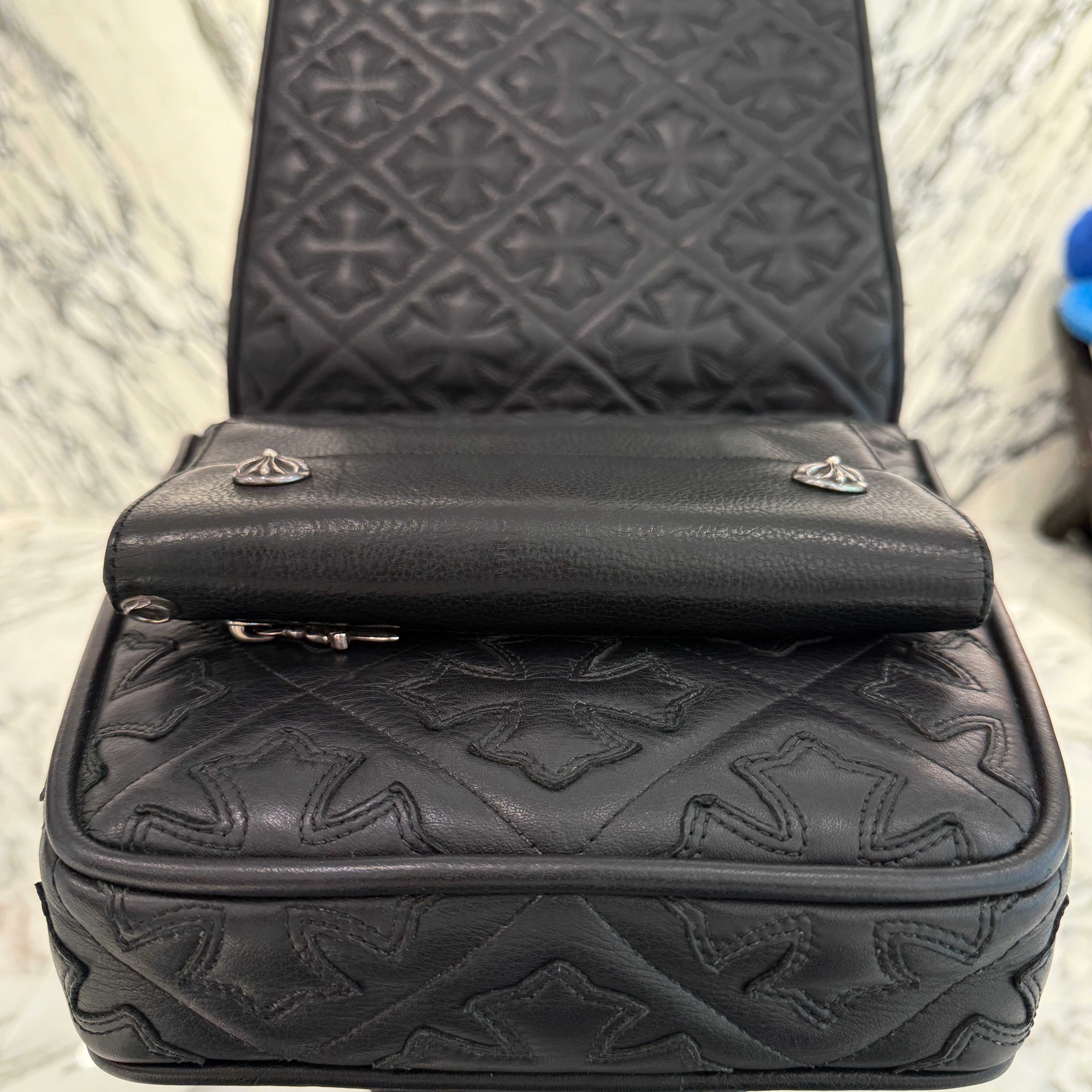 CHROME HEARTS Wave Cross Ball Wallet クロムハーツ ウェーブクロスボール ウォレット