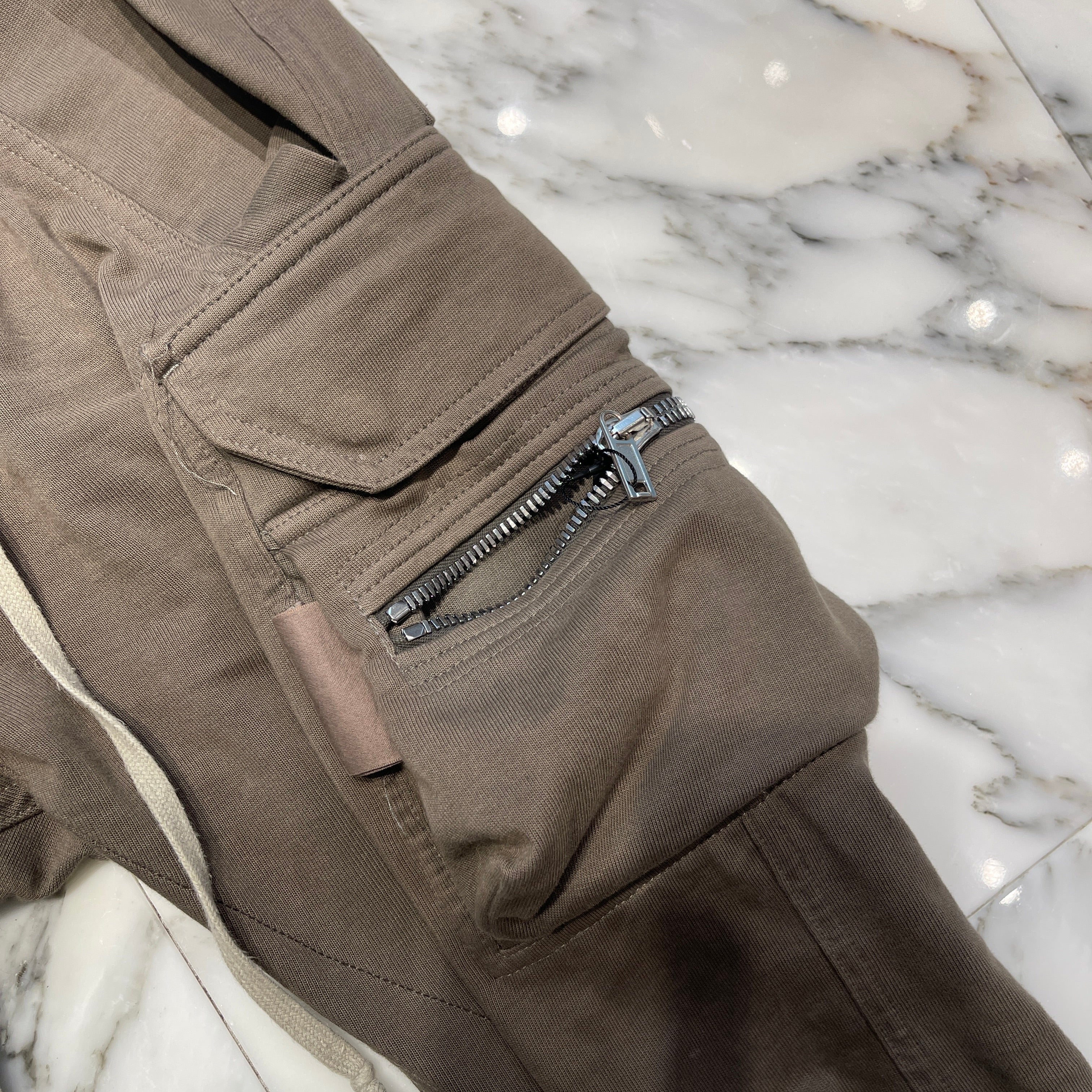 Rick Owens 2022AW MASTODON Cargo Sweat Pants RU02B2396-BA Size 46 リックオウエンス マストドン カーゴ スウェットパンツ サイズ46