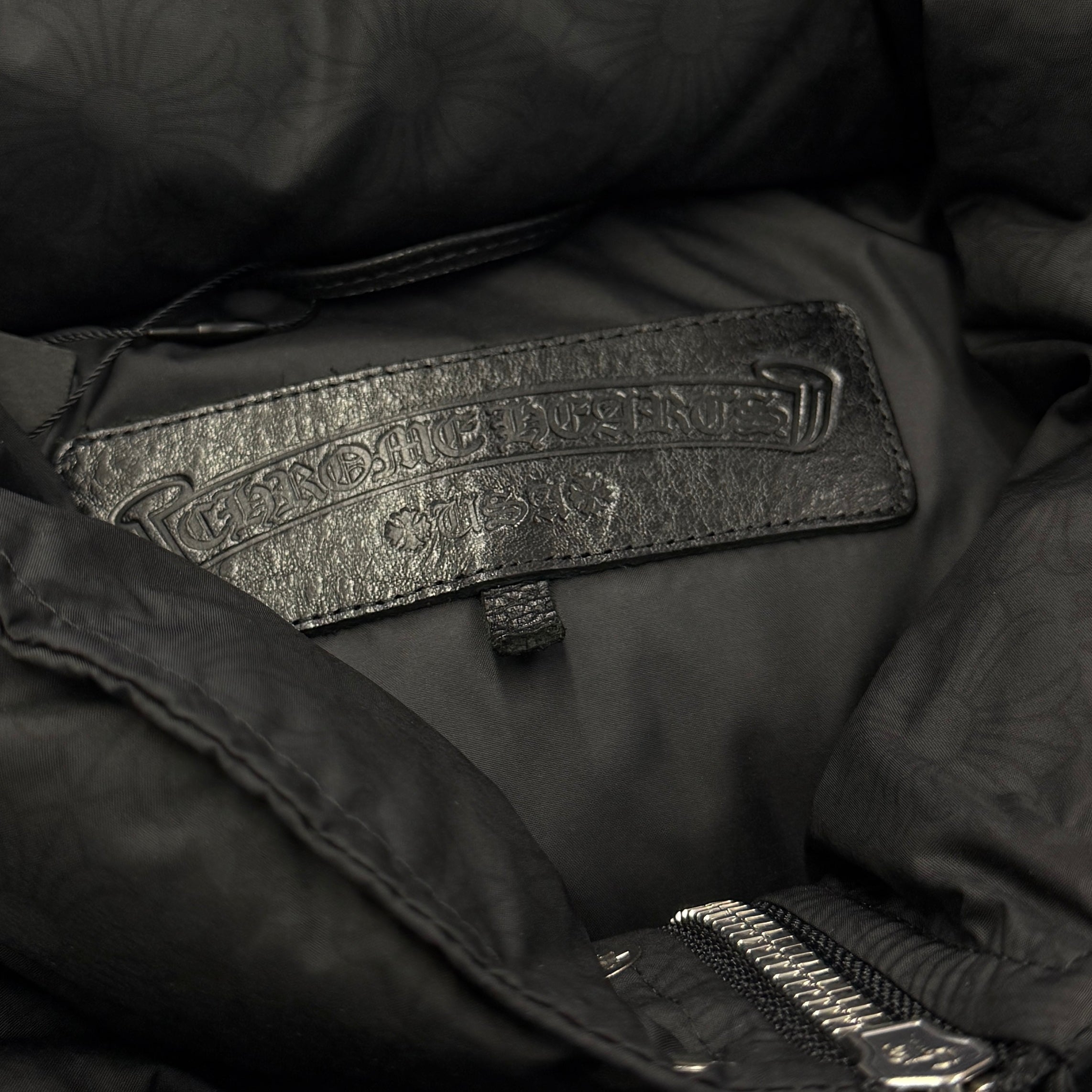 CHROME HEARTS CH Plus Stiff Down Jacket Size L クロムハーツ CHプラス スティッフ ダウンジャケット サイズL