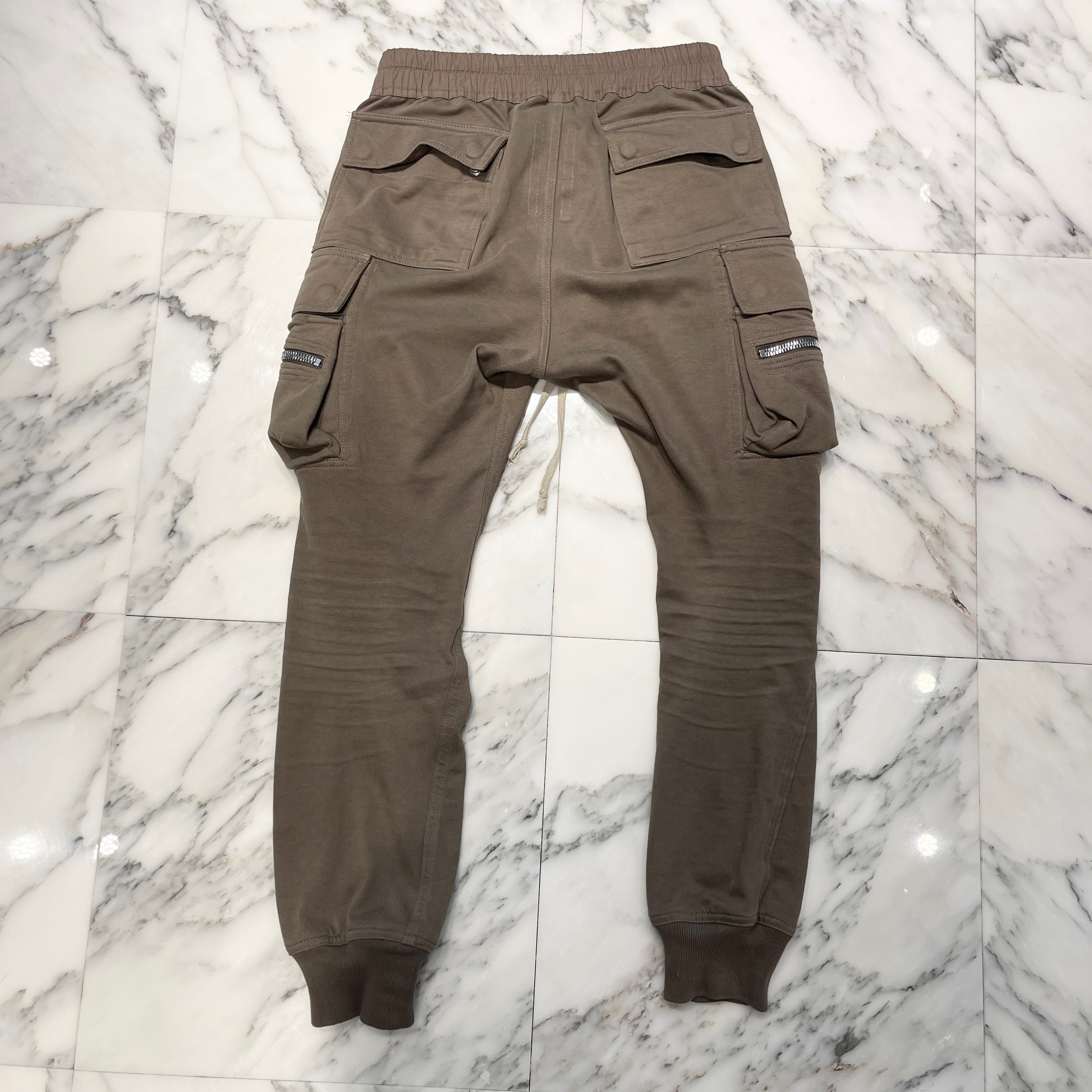 Rick Owens 2022AW MASTODON Cargo Sweat Pants RU02B2396-BA Size 46 リックオウエンス マストドン カーゴ スウェットパンツ サイズ46