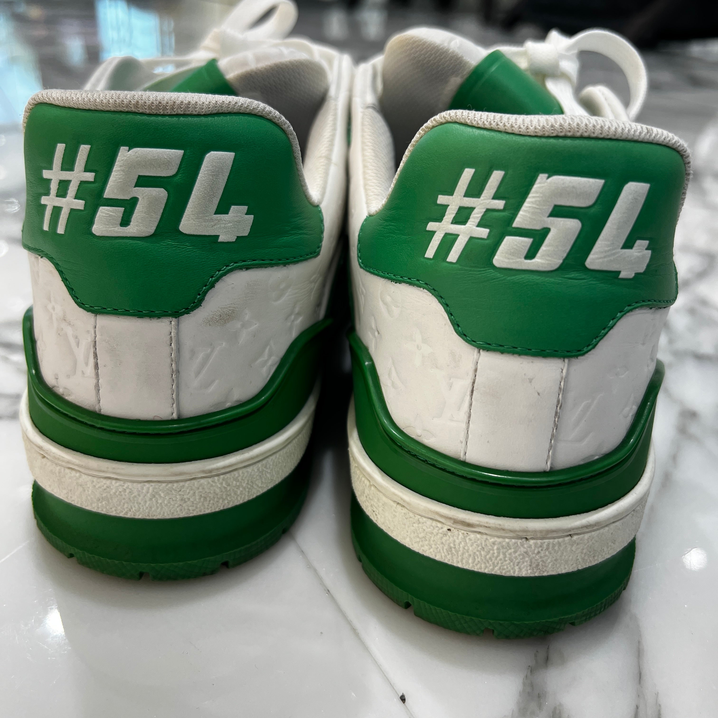 LOUIS VUITTON 2022AW Monogram LV Trainer Sneakers 91198A1 Size 6 1/2 (24.5cm) ルイヴィトン モノグラム LVトレーナー スニーカー 6 1/2 (24.5cm)