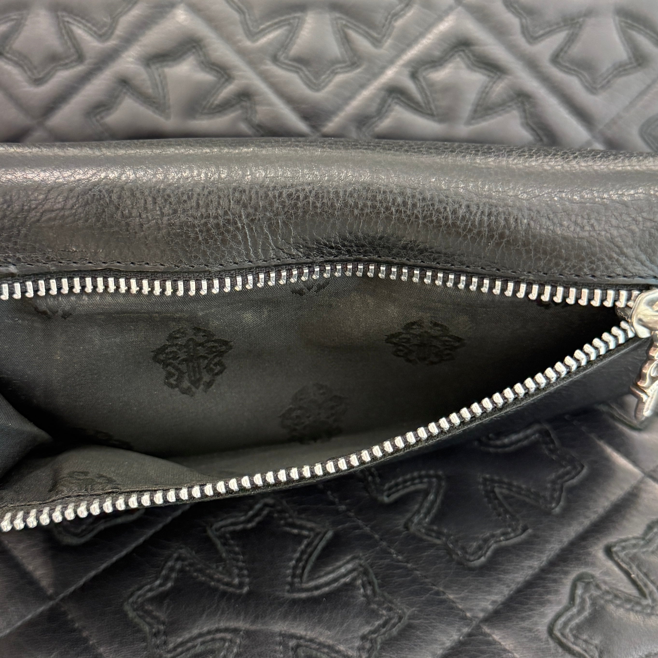 CHROME HEARTS Wave Cross Ball Wallet クロムハーツ ウェーブクロスボール ウォレット