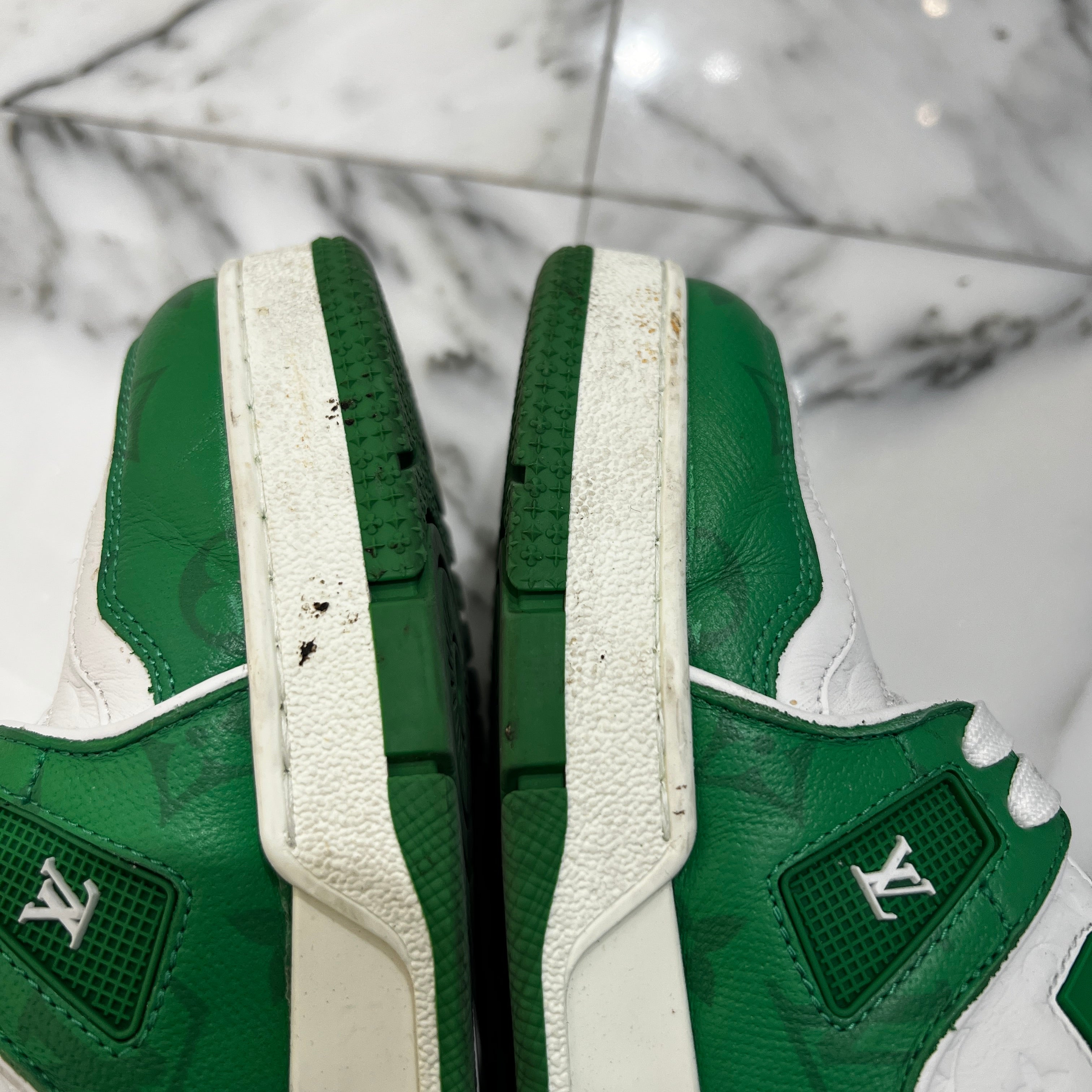 LOUIS VUITTON 2022AW Monogram LV Trainer Sneakers 91198A1 Size 6 1/2 (24.5cm) ルイヴィトン モノグラム LVトレーナー スニーカー 6 1/2 (24.5cm)