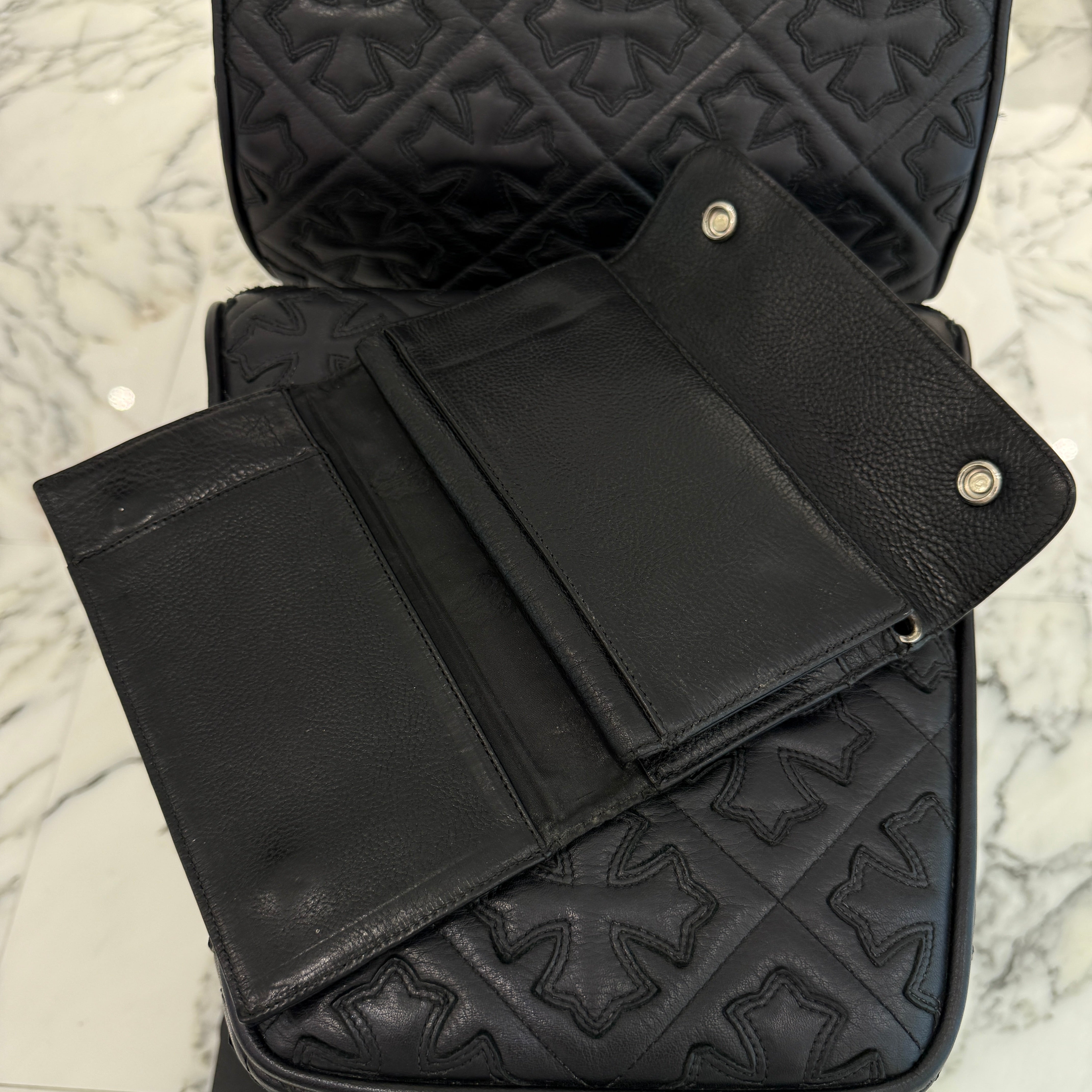 CHROME HEARTS Wave Cross Ball Wallet クロムハーツ ウェーブクロスボール ウォレット