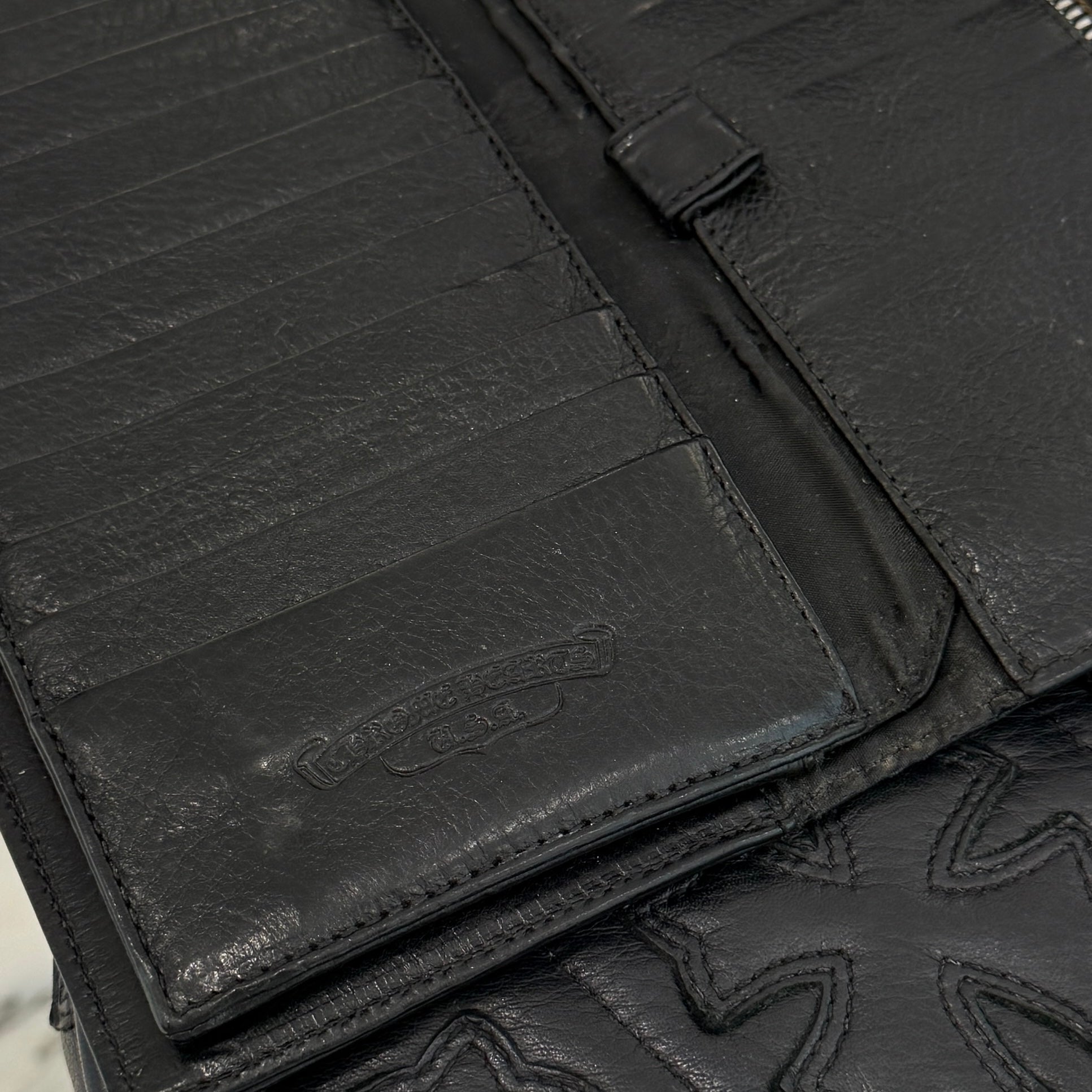 CHROME HEARTS Wave Cross Ball Wallet クロムハーツ ウェーブクロスボール ウォレット