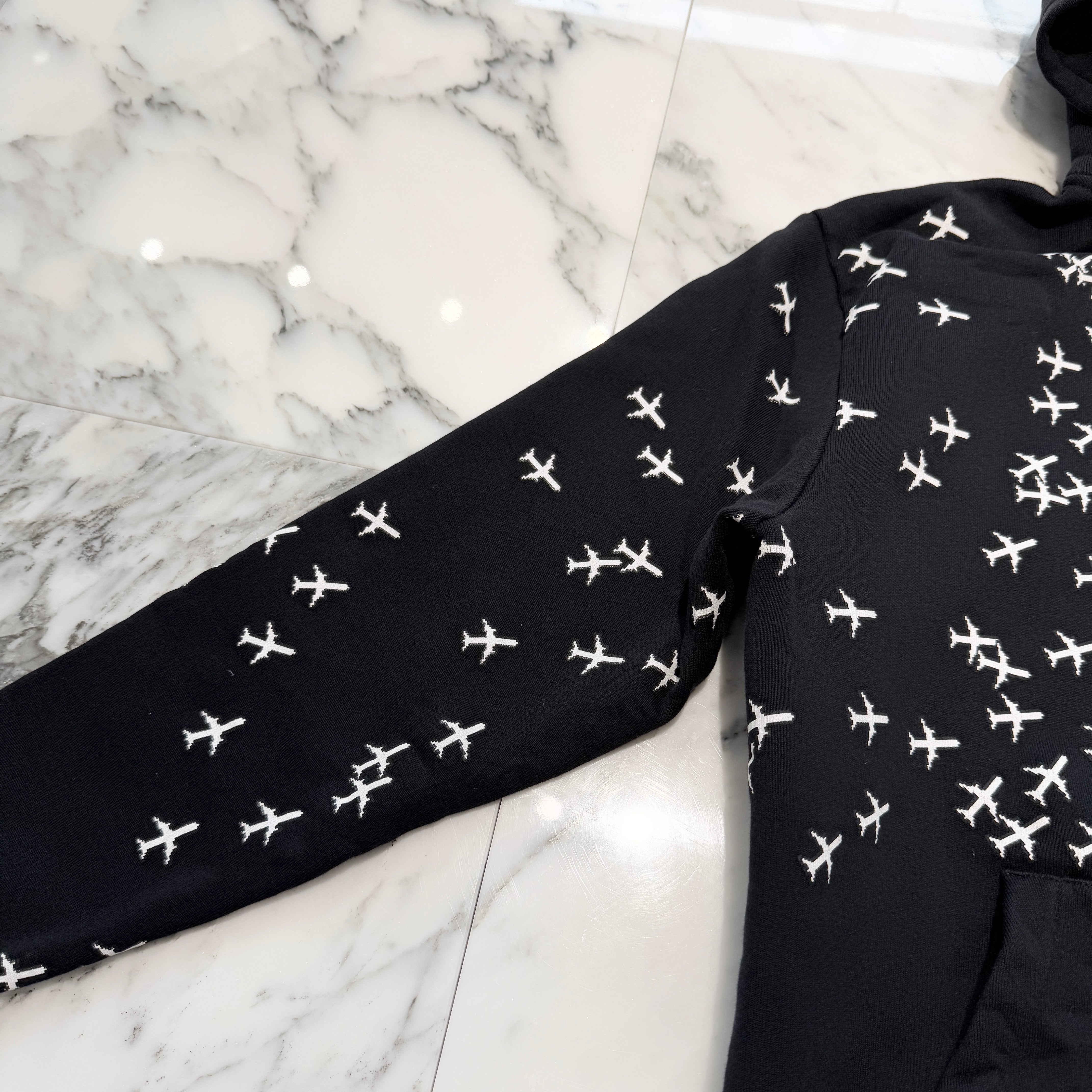 LOUIS VUITTON 2020SS Plane Printed Hoodie HIY43W Size XS ルイヴィトン プレーン プリンテッド フーディー サイズXS