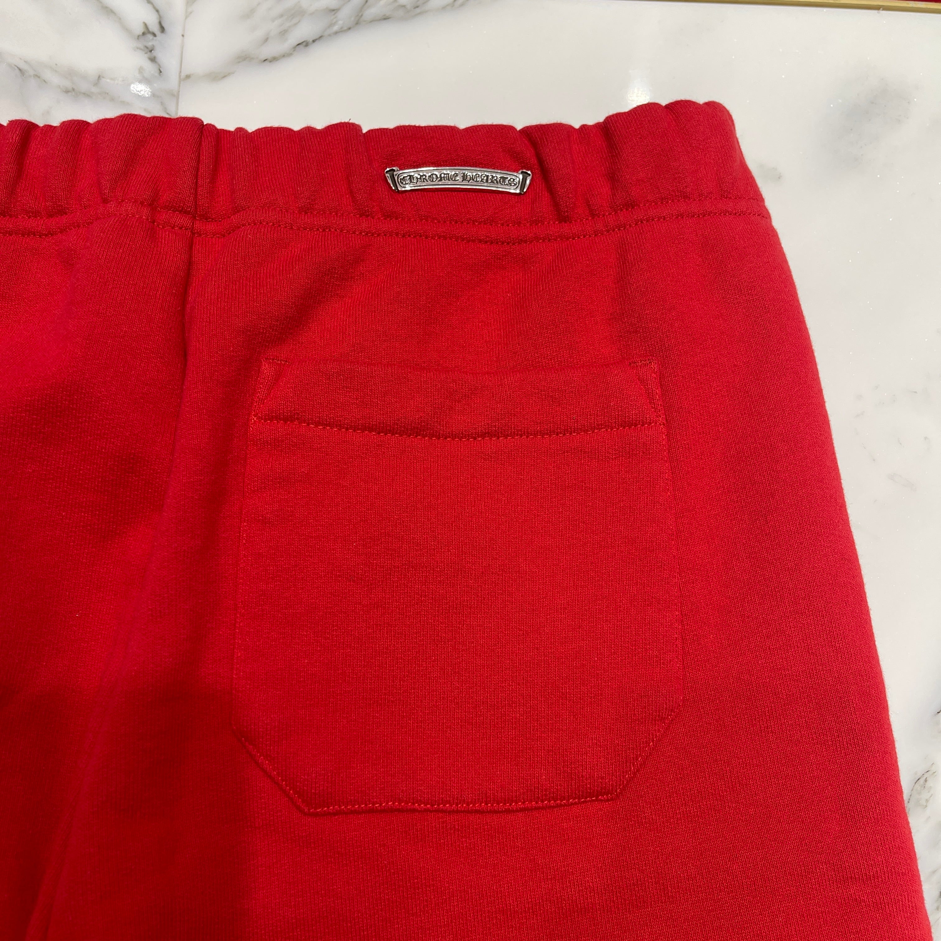 CHROME HEARTS Y NOT Cemetery Cross Sweat Shorts Size L クロムハーツ ワイノット キングタコ 3セメタリークロス スウェットショーツ サイズL