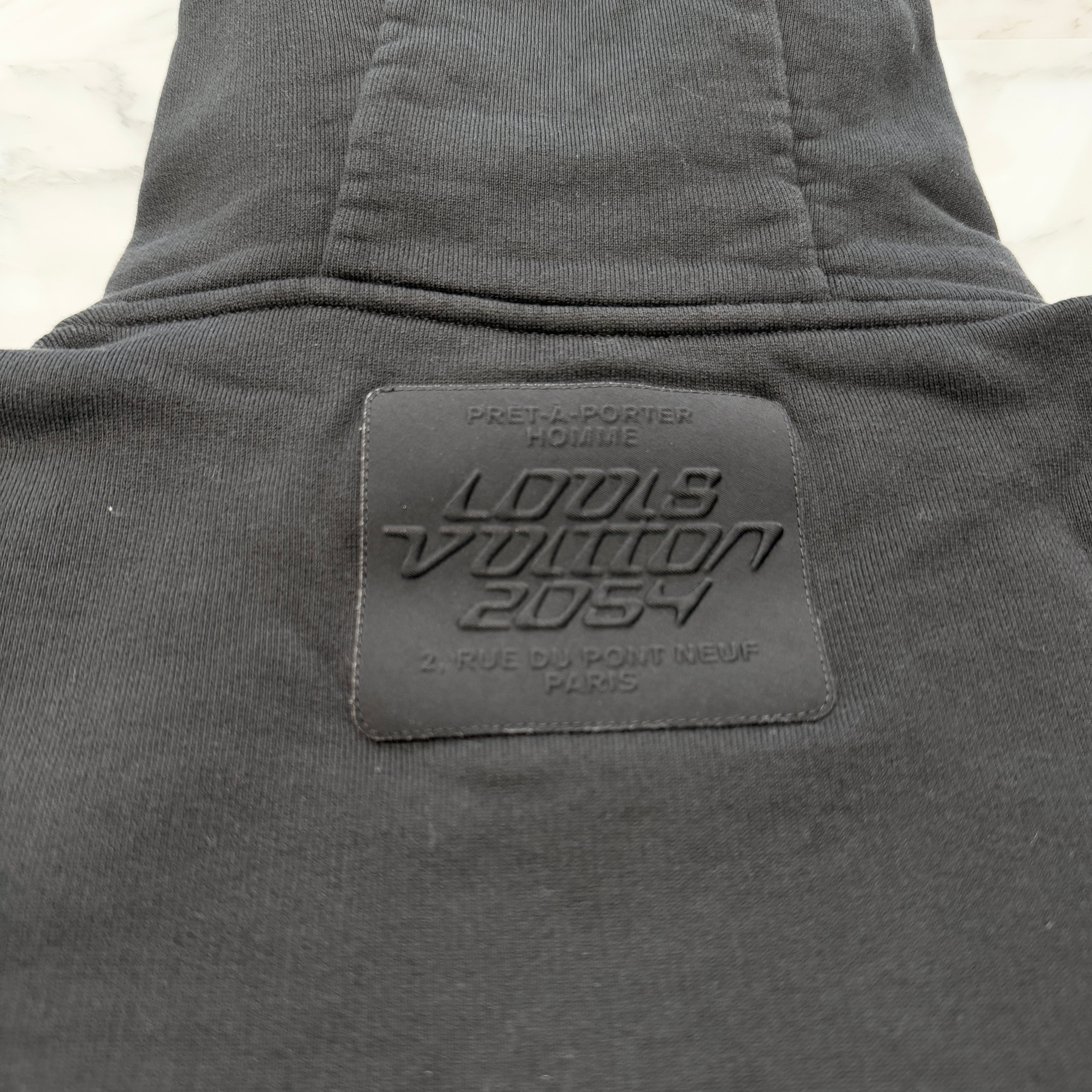 LOUIS VUITTON 2020SS Plane Printed Hoodie HIY43W Size XS ルイヴィトン プレーン プリンテッド フーディー サイズXS