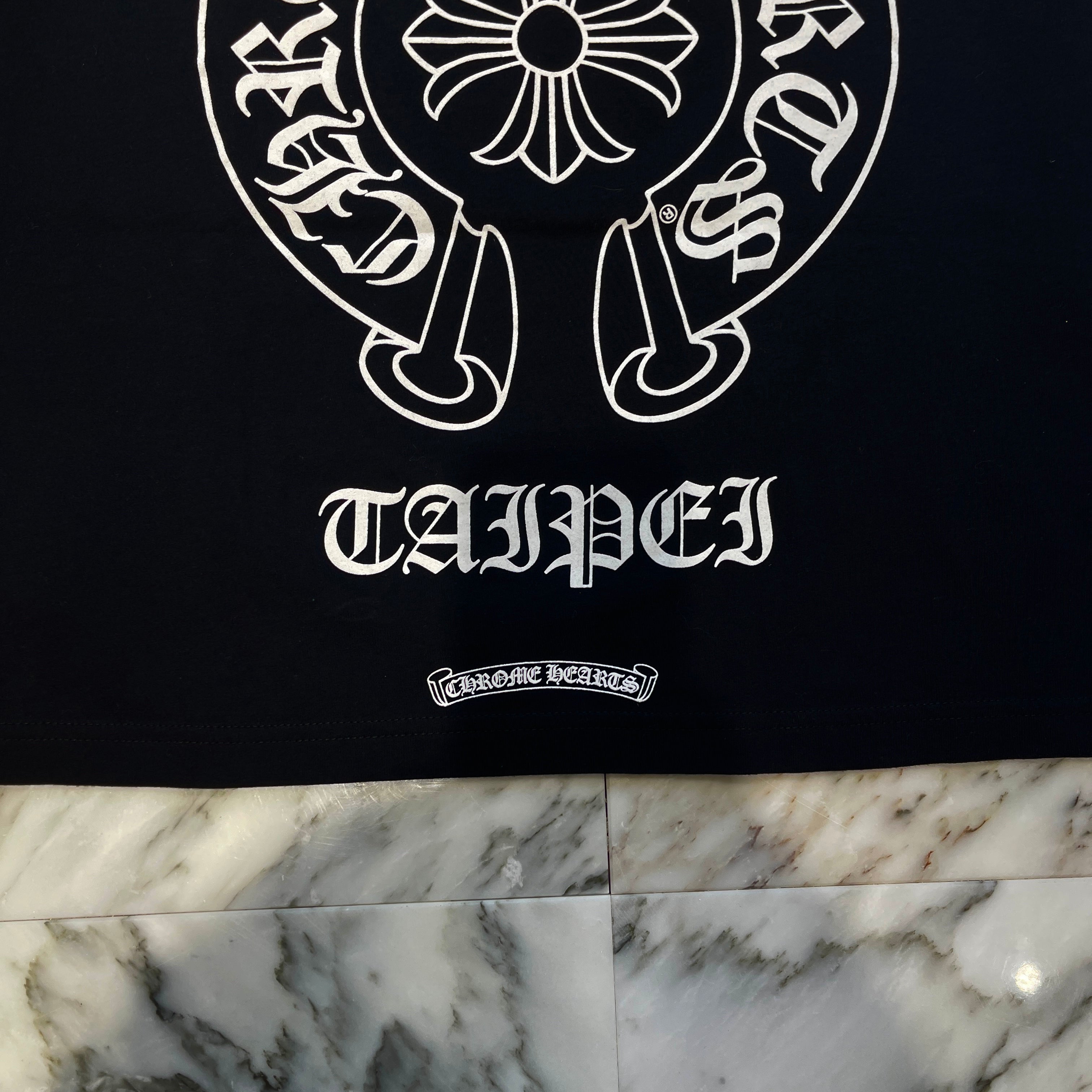 CHROME HEARTS TAIPEI Limited Horseshoe Long Sleeve Tee Size XL