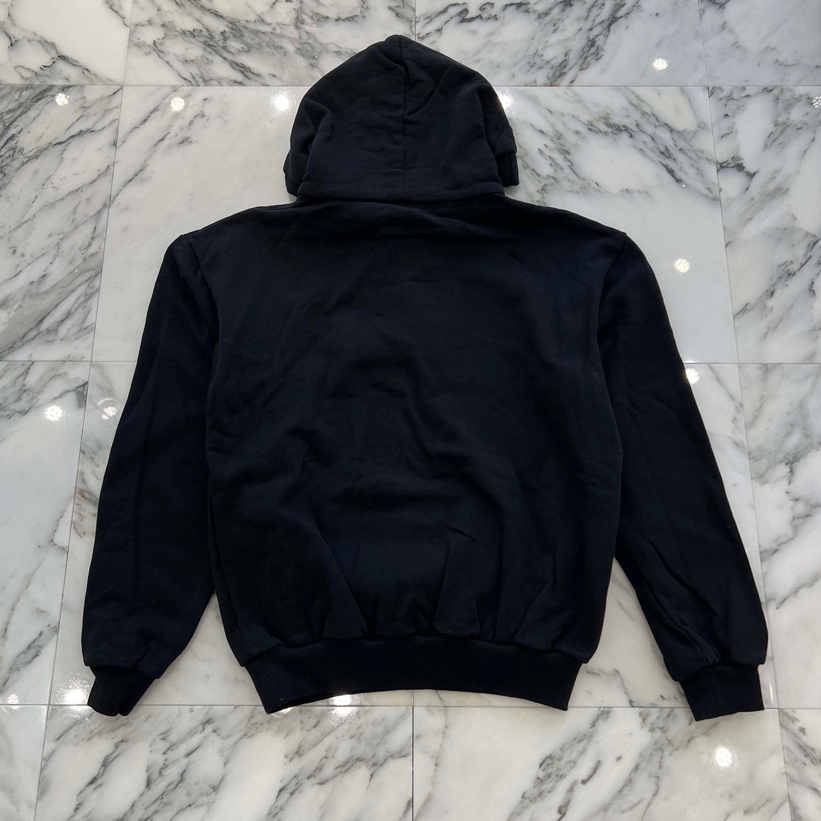 CELINE 2021SS Loose Cotton Fleece Pullover Hoodie 2Y468670Q Size S セリーヌ ルーズ コットン フリース プルオーバーフーディー サイズS