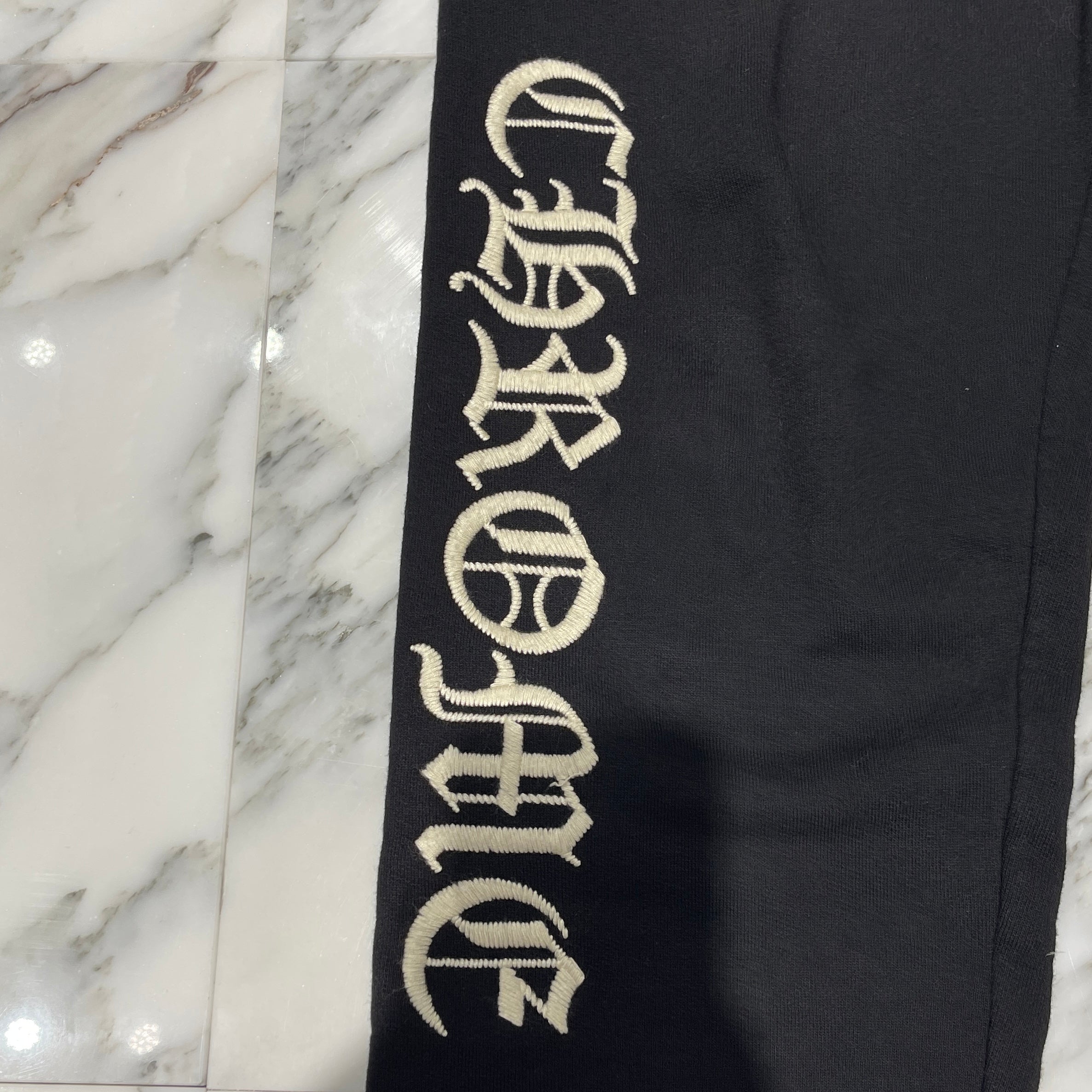 CHROME HEARTS Y NOT SLO RIDE LOGO SWEAT LONG PANTS Size M クロムハーツ ワイノット スローライド ロゴ刺繍 スウェットロングパンツ サイズM