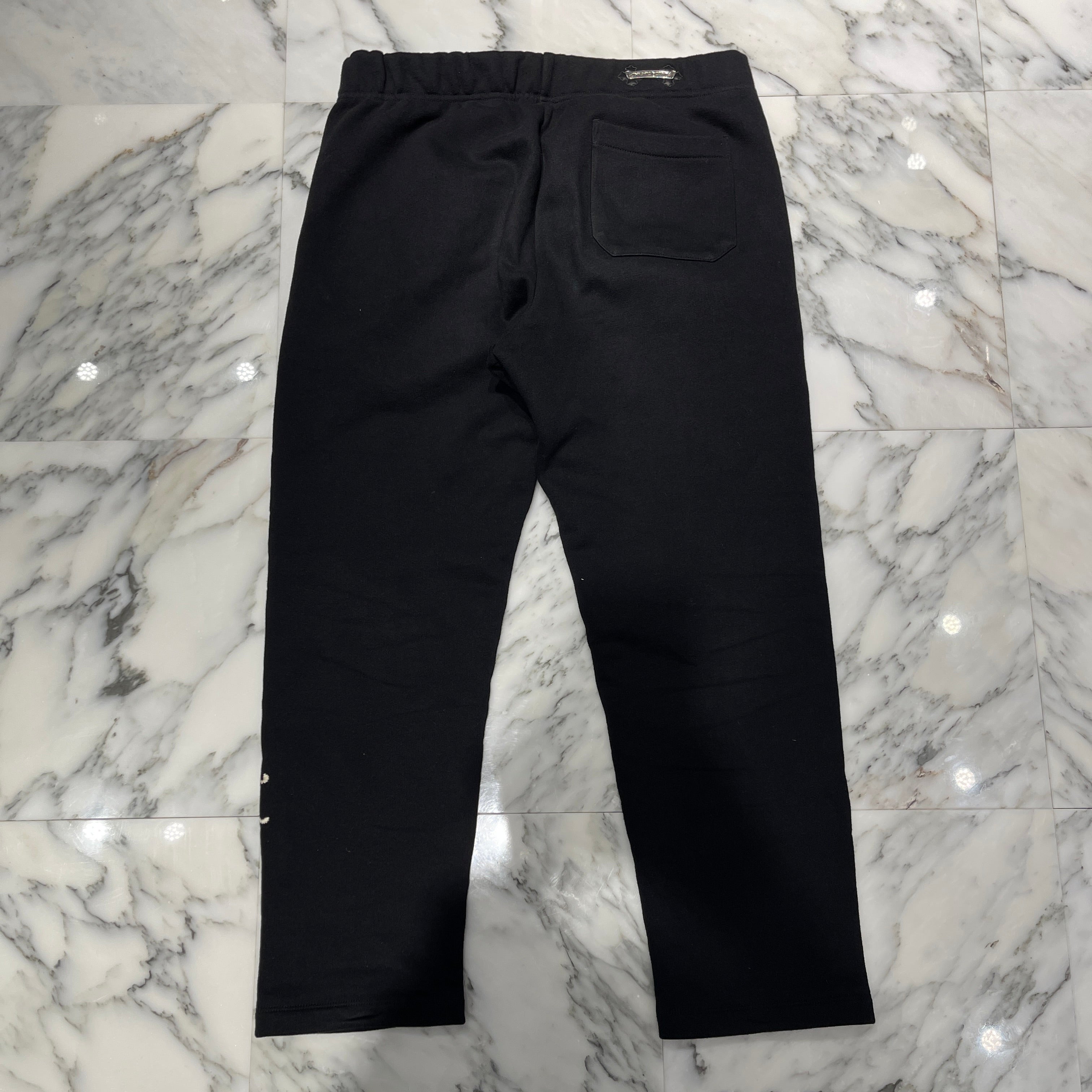 CHROME HEARTS Y NOT SLO RIDE LOGO SWEAT LONG PANTS Size L クロムハーツ ワイノット スローライド ロゴ刺繍 スウェットロングパンツ サイズL