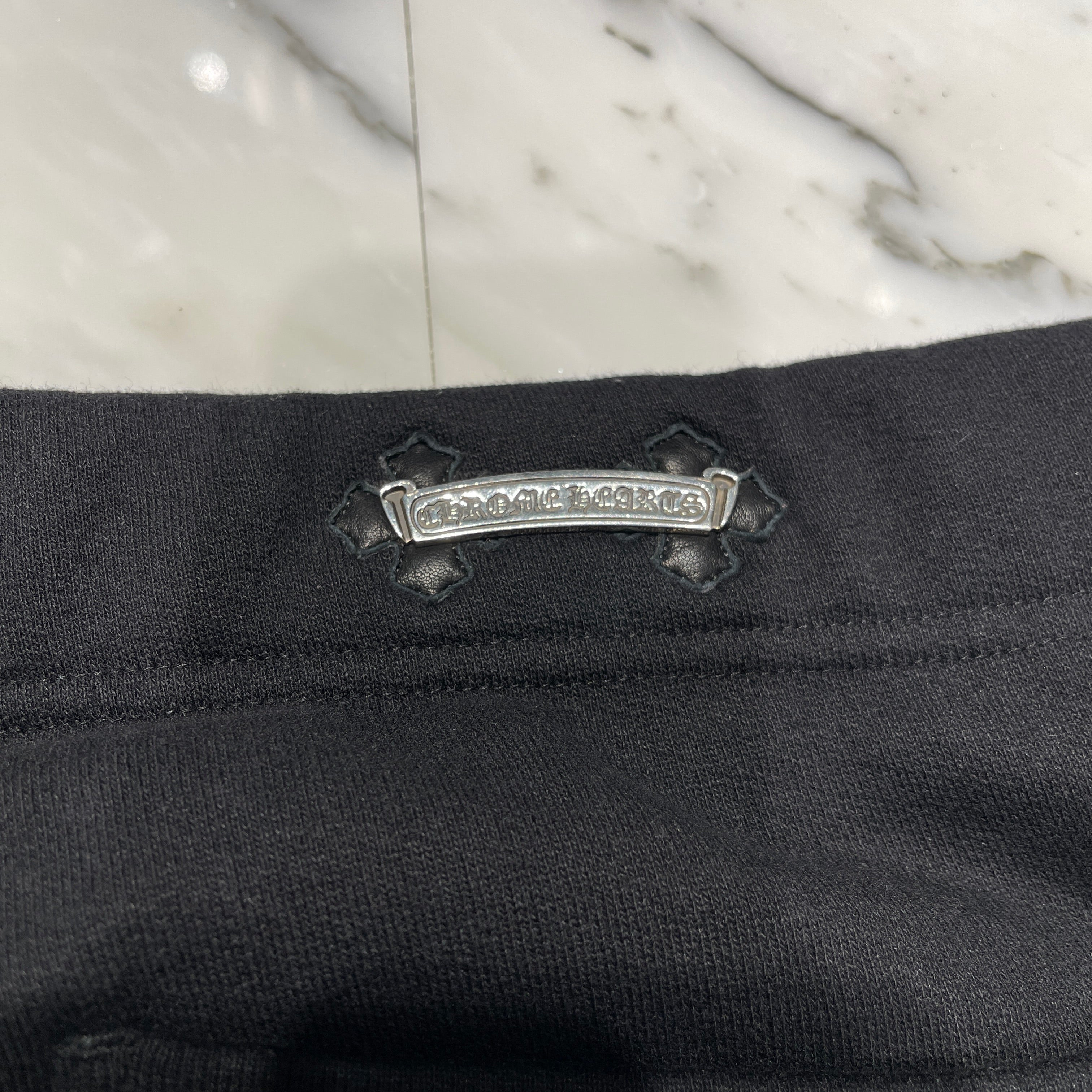 CHROME HEARTS Y NOT SLO RIDE LOGO SWEAT LONG PANTS Size M クロムハーツ ワイノット スローライド ロゴ刺繍 スウェットロングパンツ サイズM