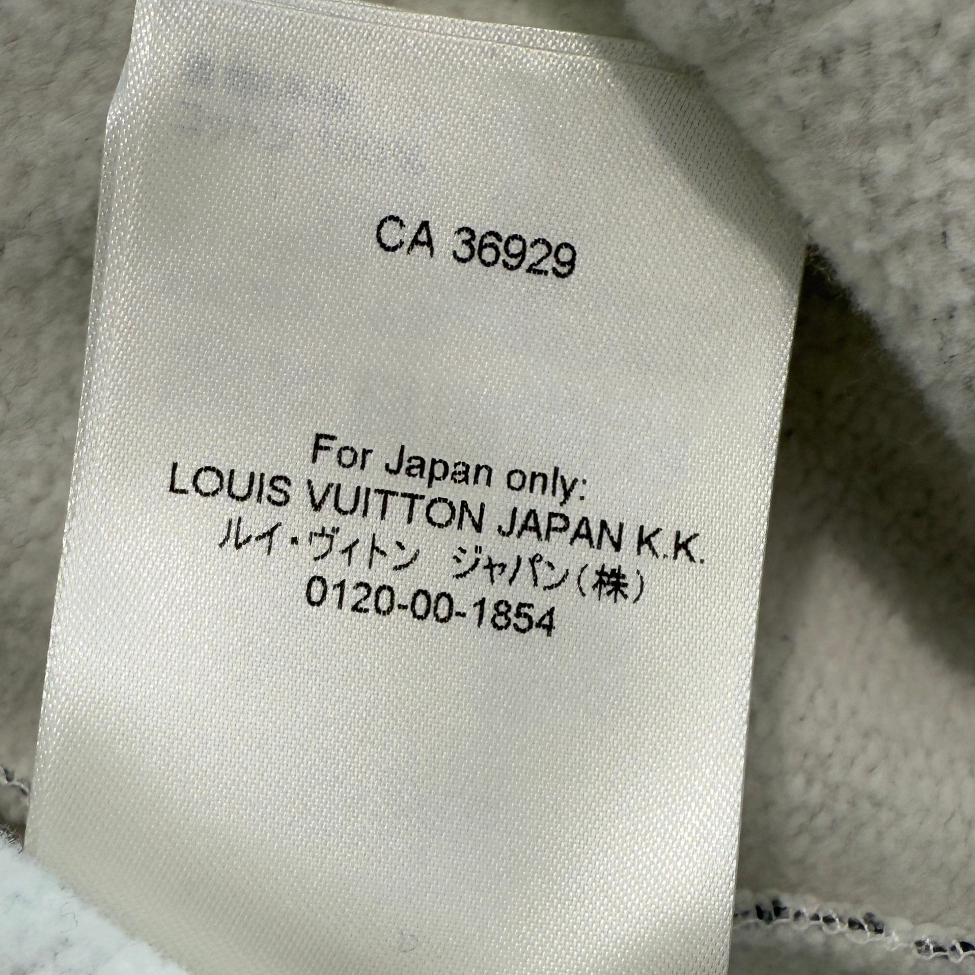 LOUIS VUITTON 2023SS Monogram Comics Hoodie 1AB54K Size S ルイヴィトン モノグラム コミックス フーディー サイズS