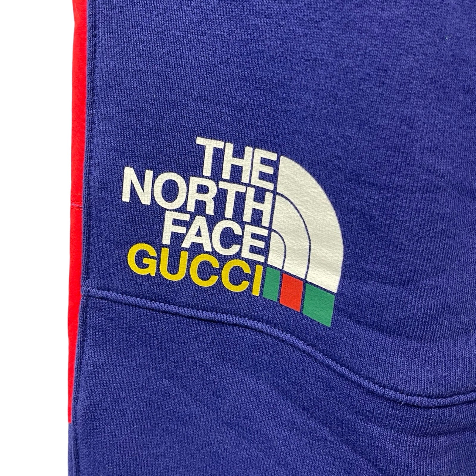 GUCCI×THE NORTH FACE 2021SS Nylon Switching Jogging Pants 671463 XJDRN Size XS