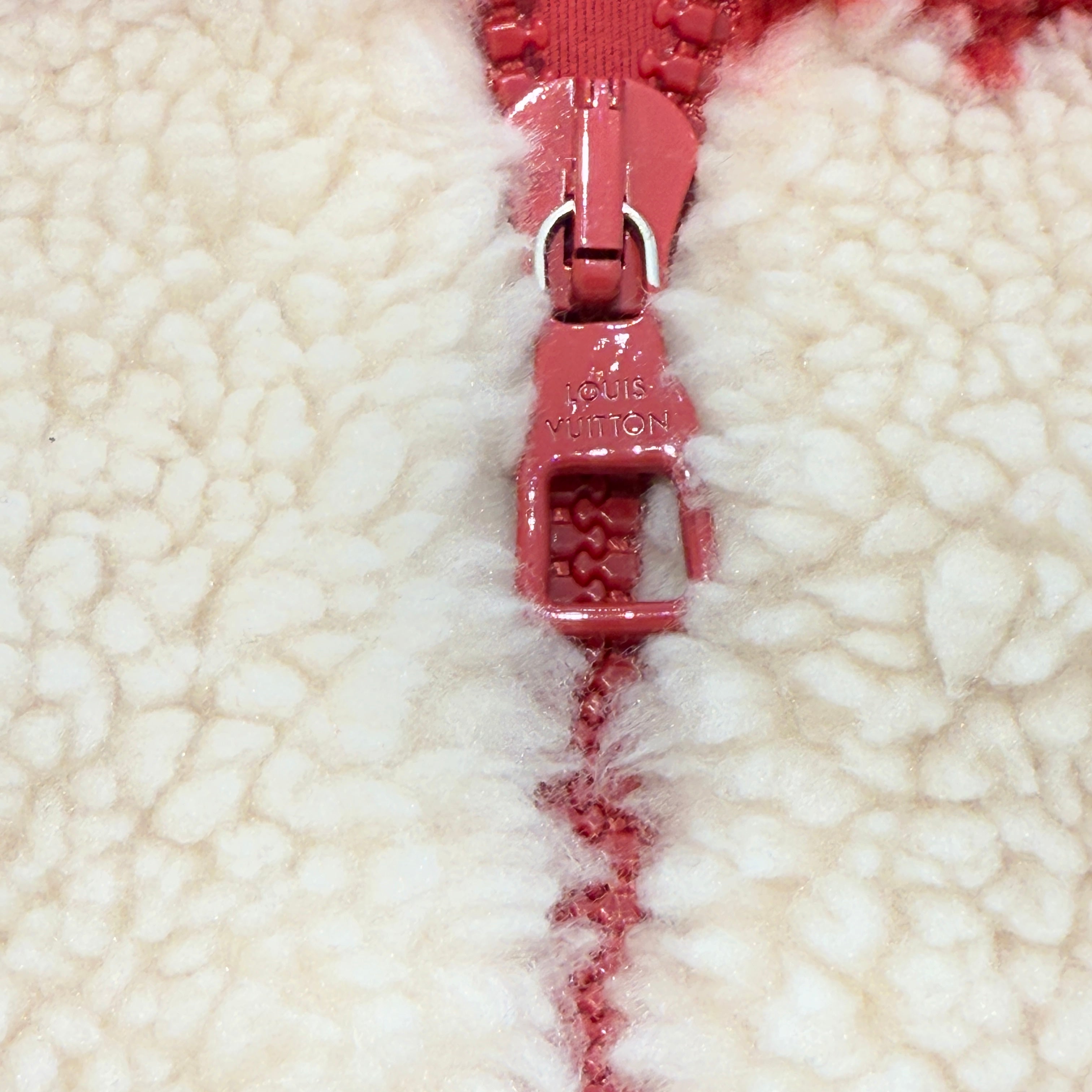 LOUIS VUITTON × NIGO 2021AW Damier Fleece Blouson 1A9GKK Size S ルイヴィトン × 二ゴー ダミエ フリースブルゾン サイズS