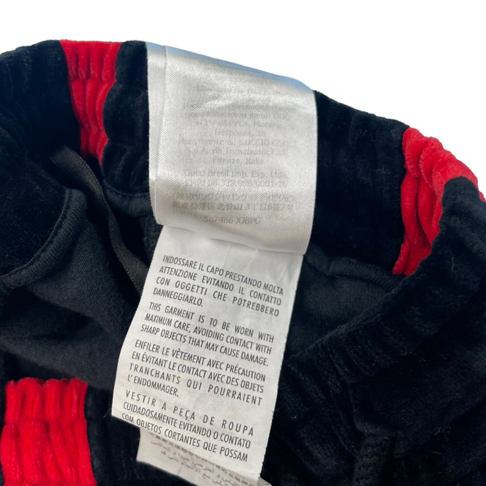 GUCCI 2021AW Web Line Velor Shorts 587466 XJBPG Size L