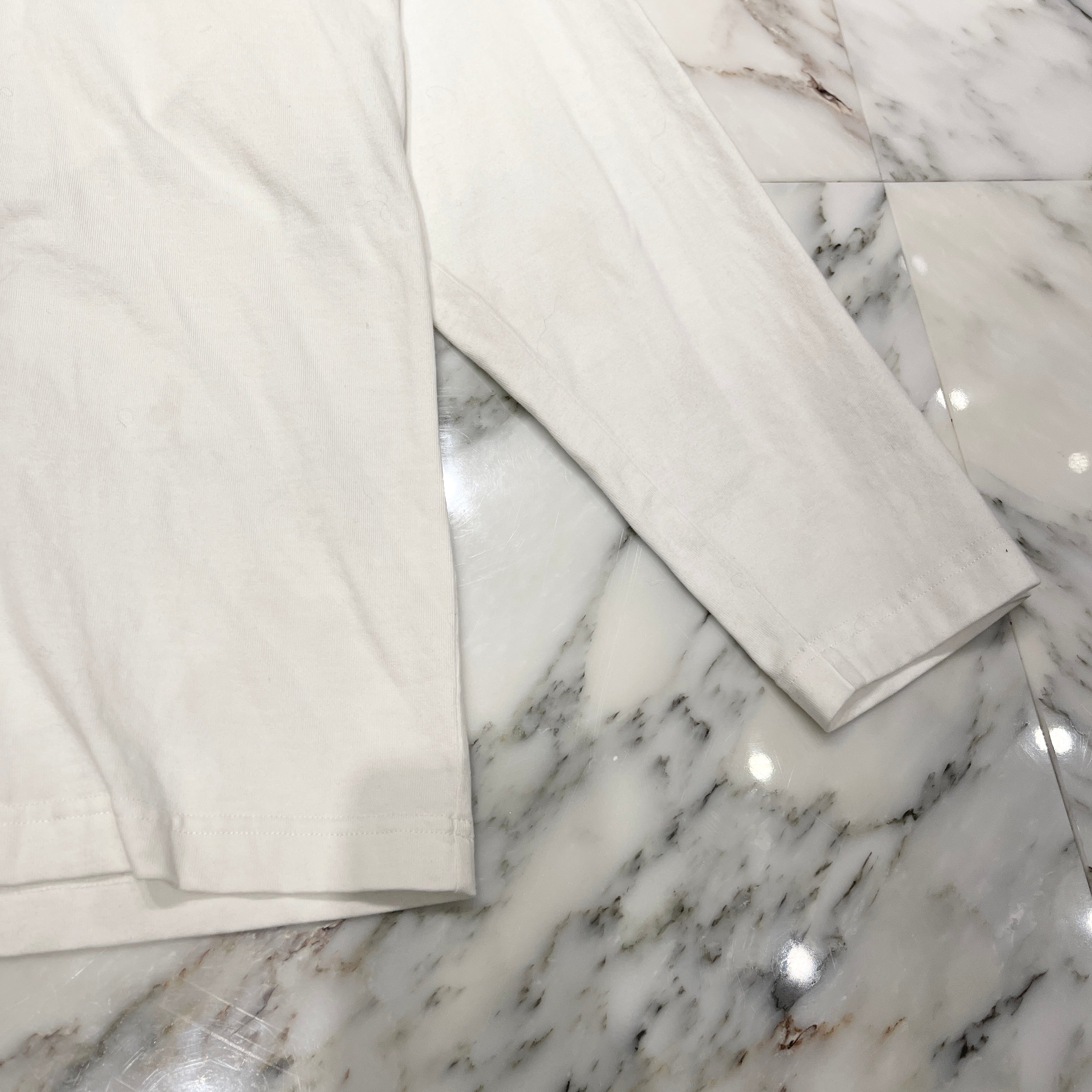 BALENCIAGA 2021SS UNIFIT DRIP PEACE Long Sleeve Tee 651796 TAVA1 Size S バレンシアガ ユニフィット ドリップ ピース ロングスリーブTシャツ サイズS