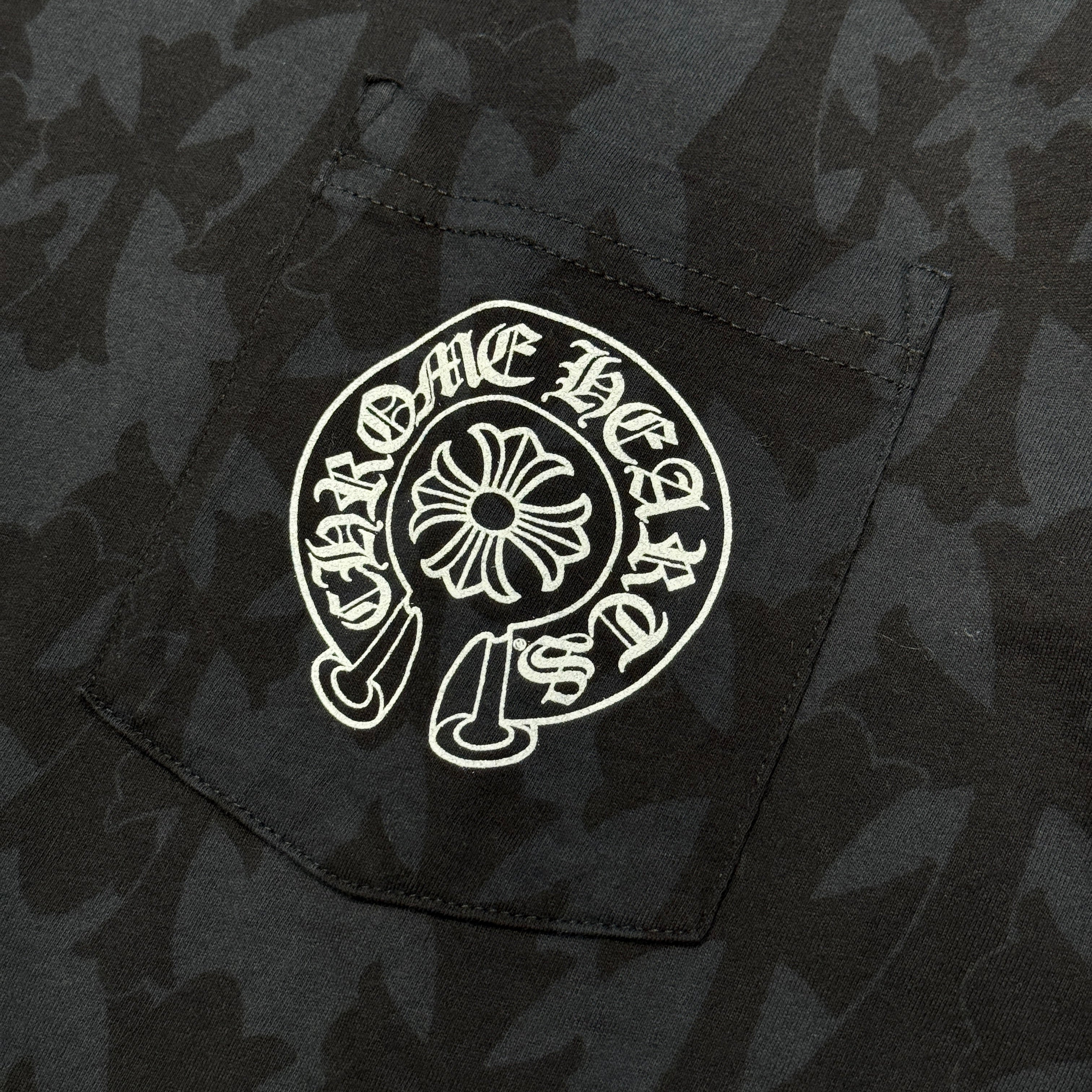 CHROME HEARTS 2024SS Graveyard Cemetery Cross Tee Size L クロムハーツ グレイブヤードセメタリークロスTシャツ 総柄 サイズL