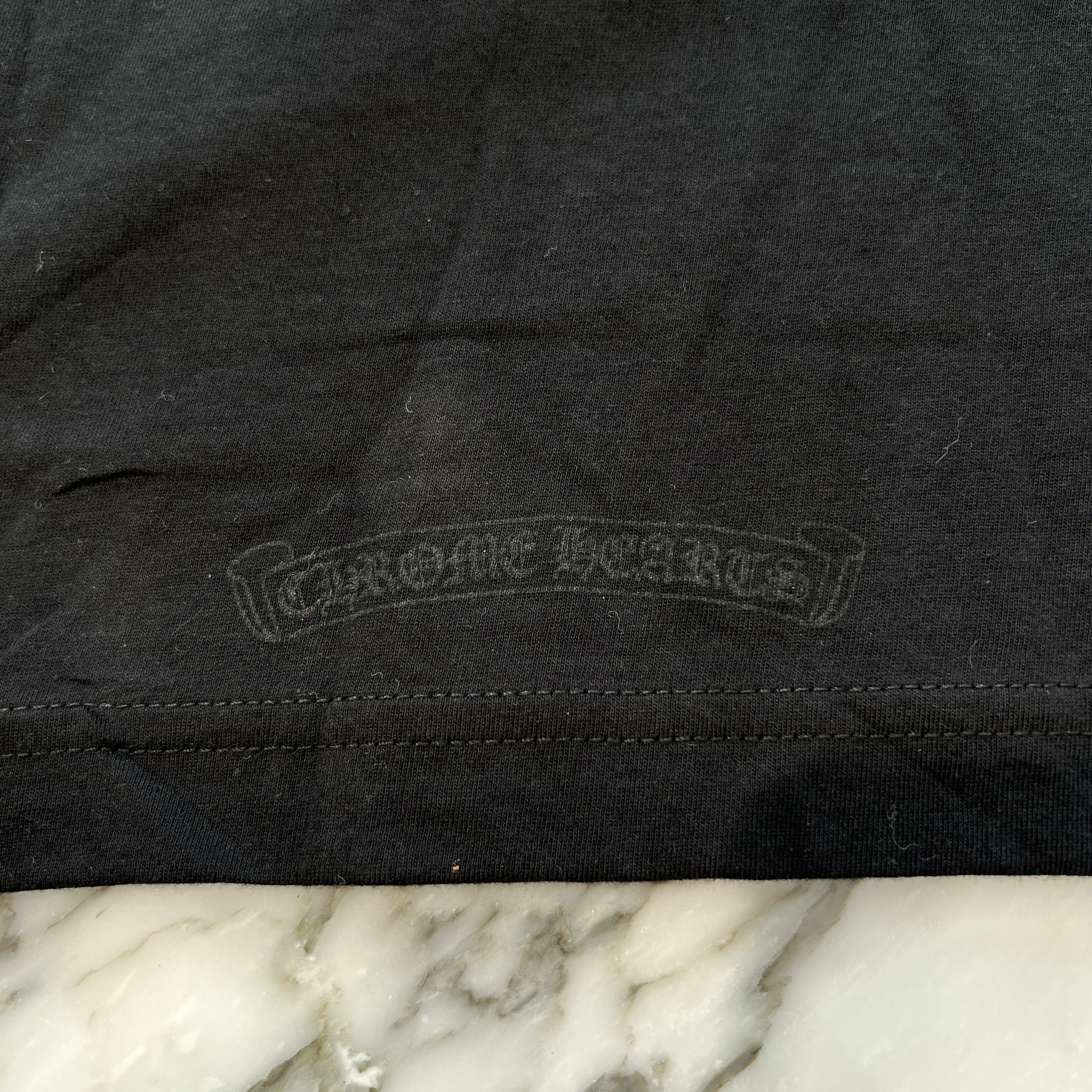 CHROME HEARTS Cannes Limited "LOVE YOU" Neck Logo Tee Size M クロムハーツ カンヌ限定 ラブユー ネックロゴ Tシャツ サイズM
