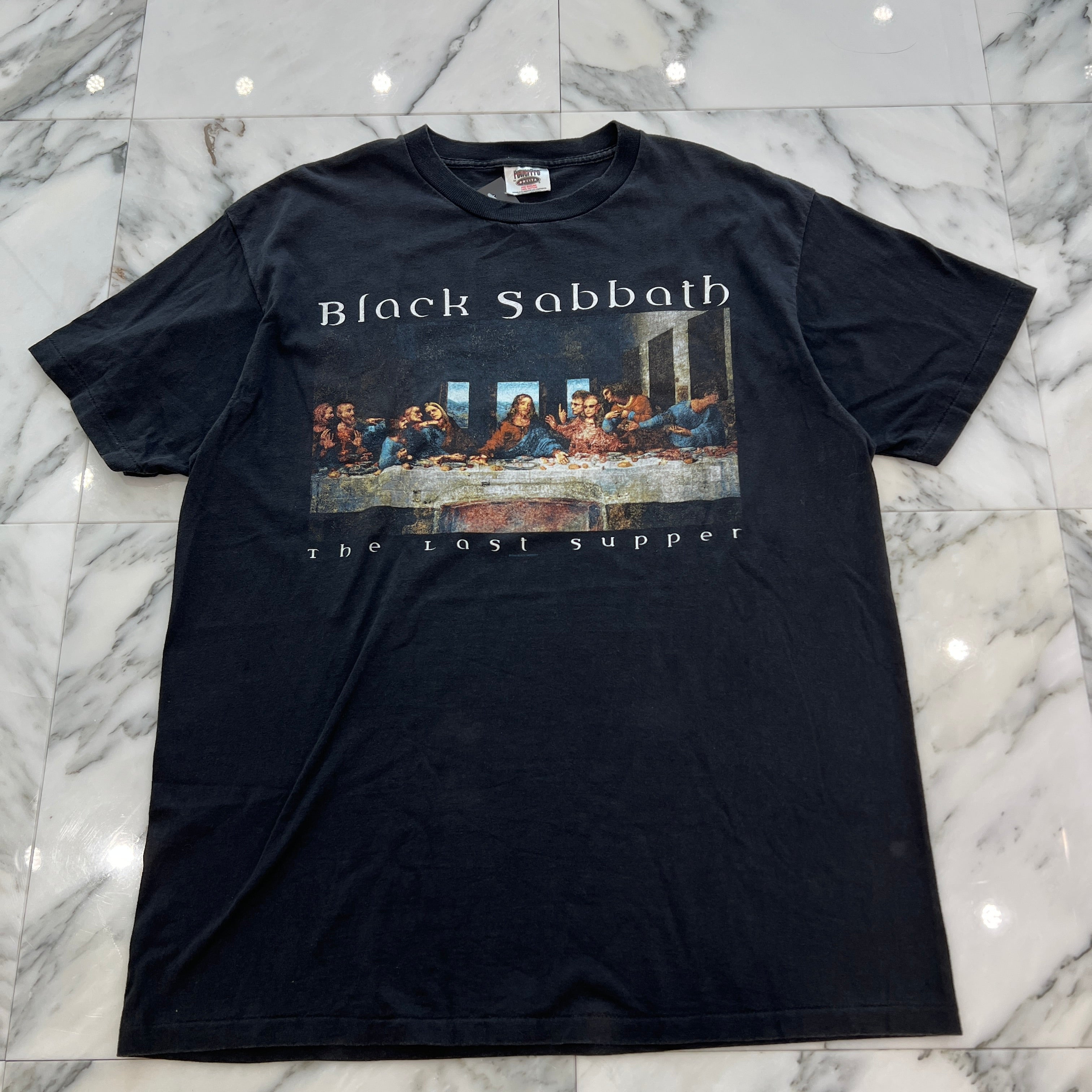 Vintage 90's Black Sabbath "The Last Supper" Reunion Tour 1998 POWERPRO S/S Tee ヴィンテージ 90's ブラック・サバス "ザ・ラスト・サッパー" リユニオンツアー パワープロ社製 Tシャツ