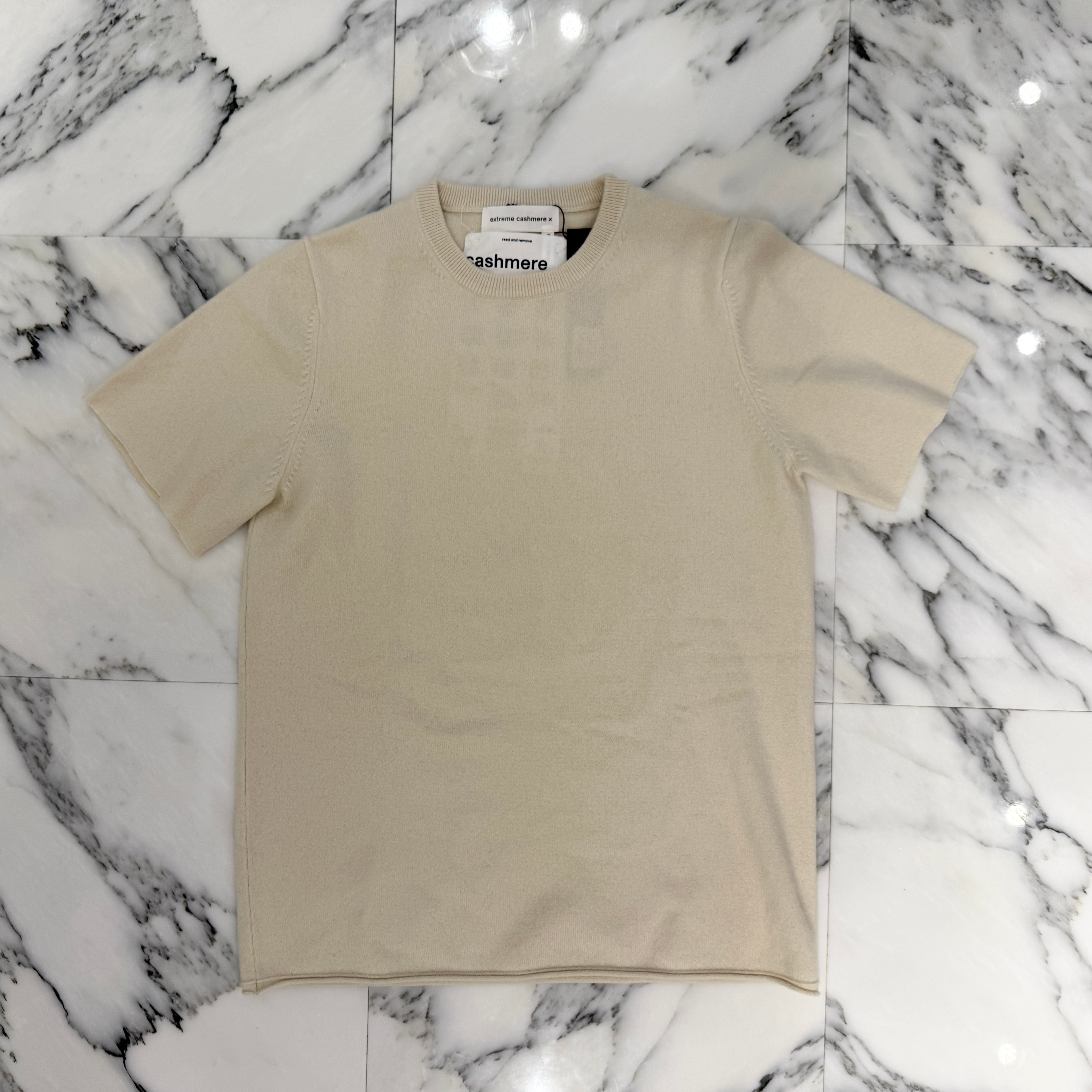 Extreme Cashmere X n° 64 Cashmere Knit Tee エクストリームカシミヤ X カシミヤニット Tシャツ