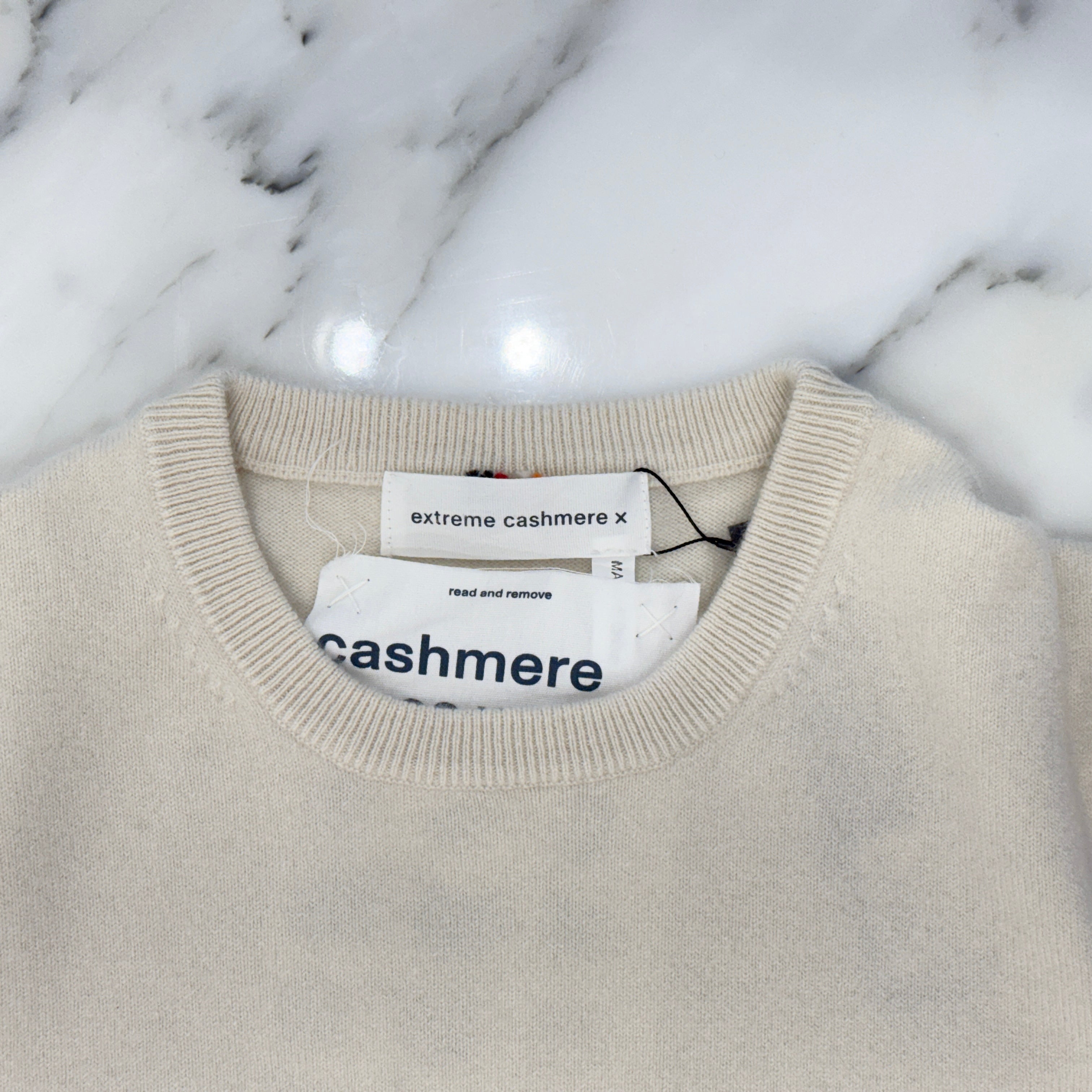 Extreme Cashmere X n° 64 Cashmere Knit Tee エクストリームカシミヤ X カシミヤニット Tシャツ