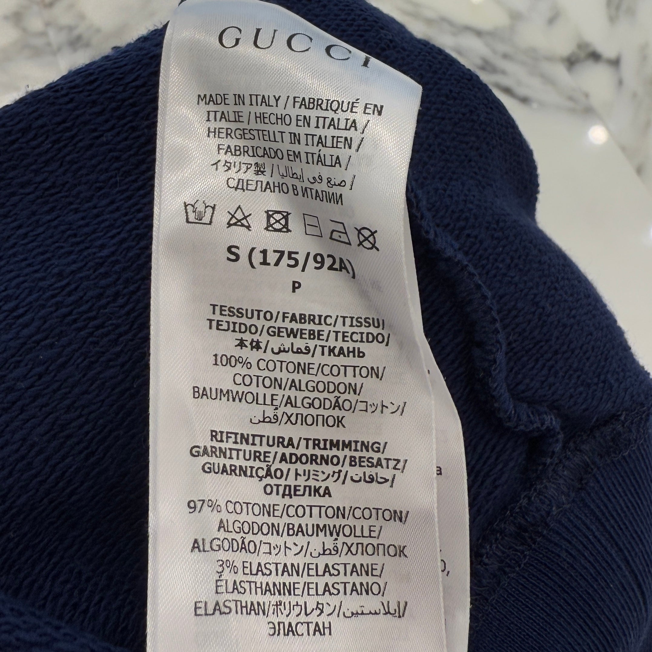 GUCCI 2024AW FIRENZE 1921 Sweat Shirt 626990 XJD70 Size S グッチ フィレンツェ 1921 スウェットシャツ サイズS