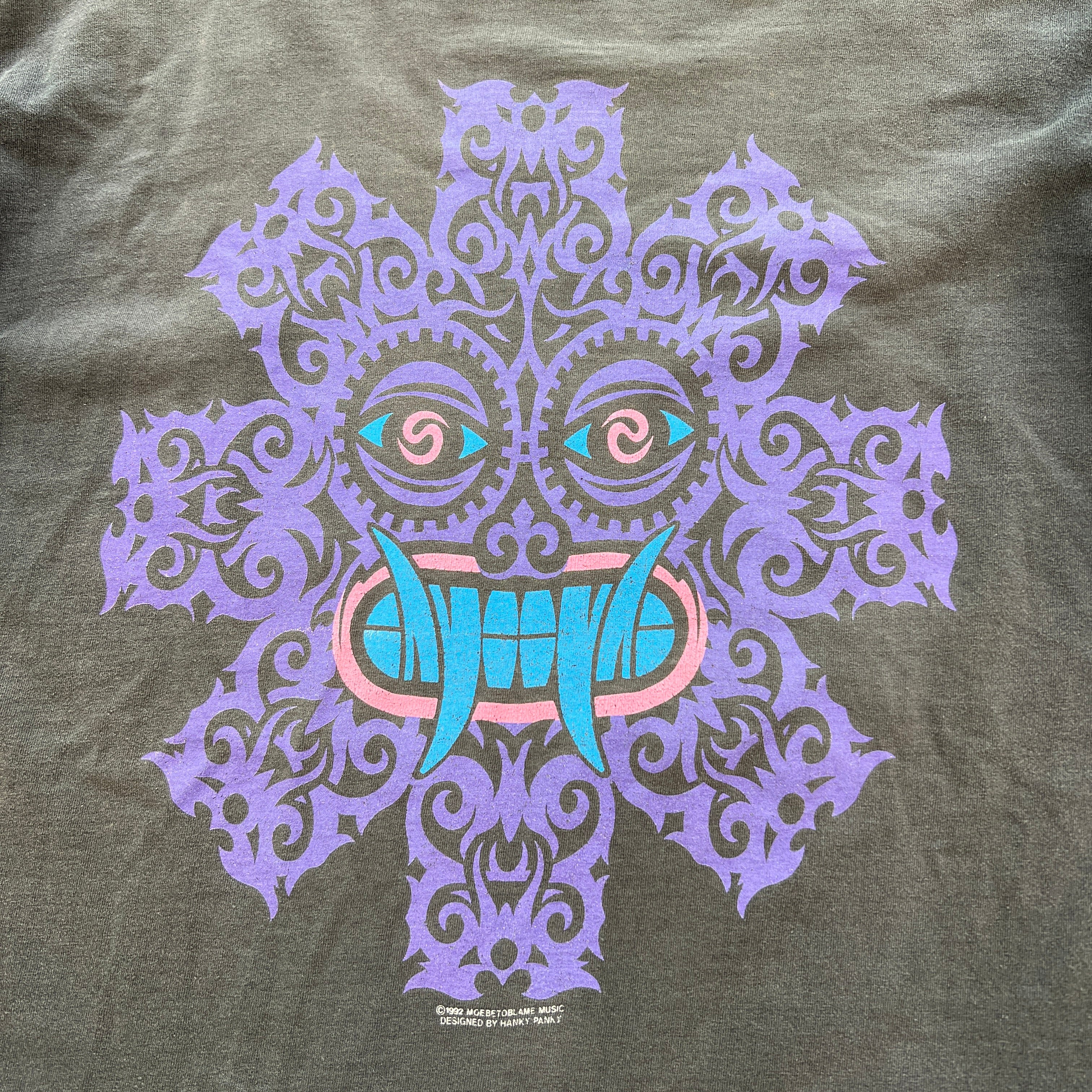 Vintage 90's RED HOT CHILI PEPPERS "HANKY PANKY"1992 giant S/S Tee Size XL ヴィンテージ 90's レッドホットチリペッパー "ハンキーパンキー" 1992 ジャイアント社製 Tシャツ サイズXL