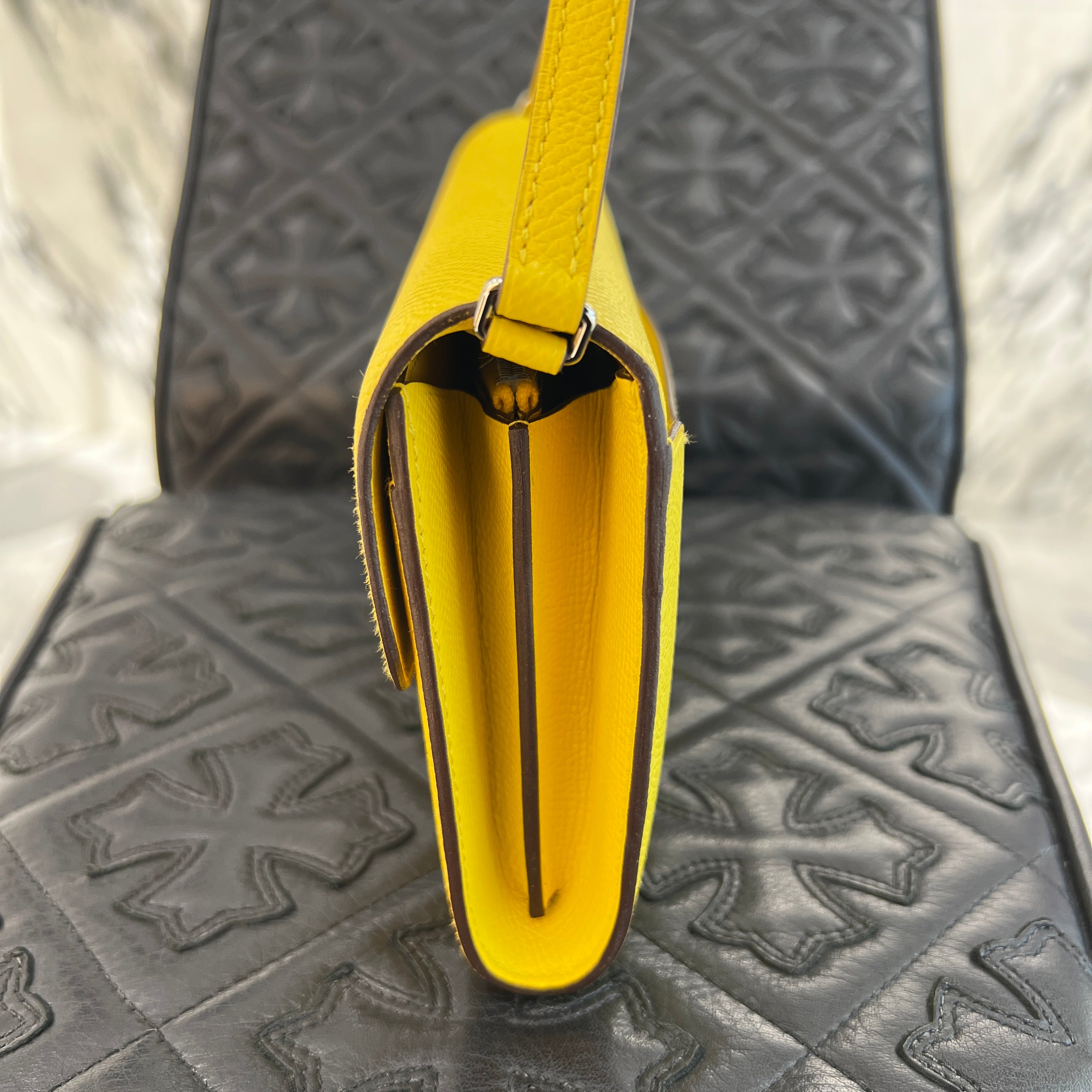 HERMES Constance To Go "Jaune Naples" Leather Long Wallet B刻印 エルメス コンスタンス トゥ ゴー "ジョーヌナプル" レザーロングウォレット B刻印