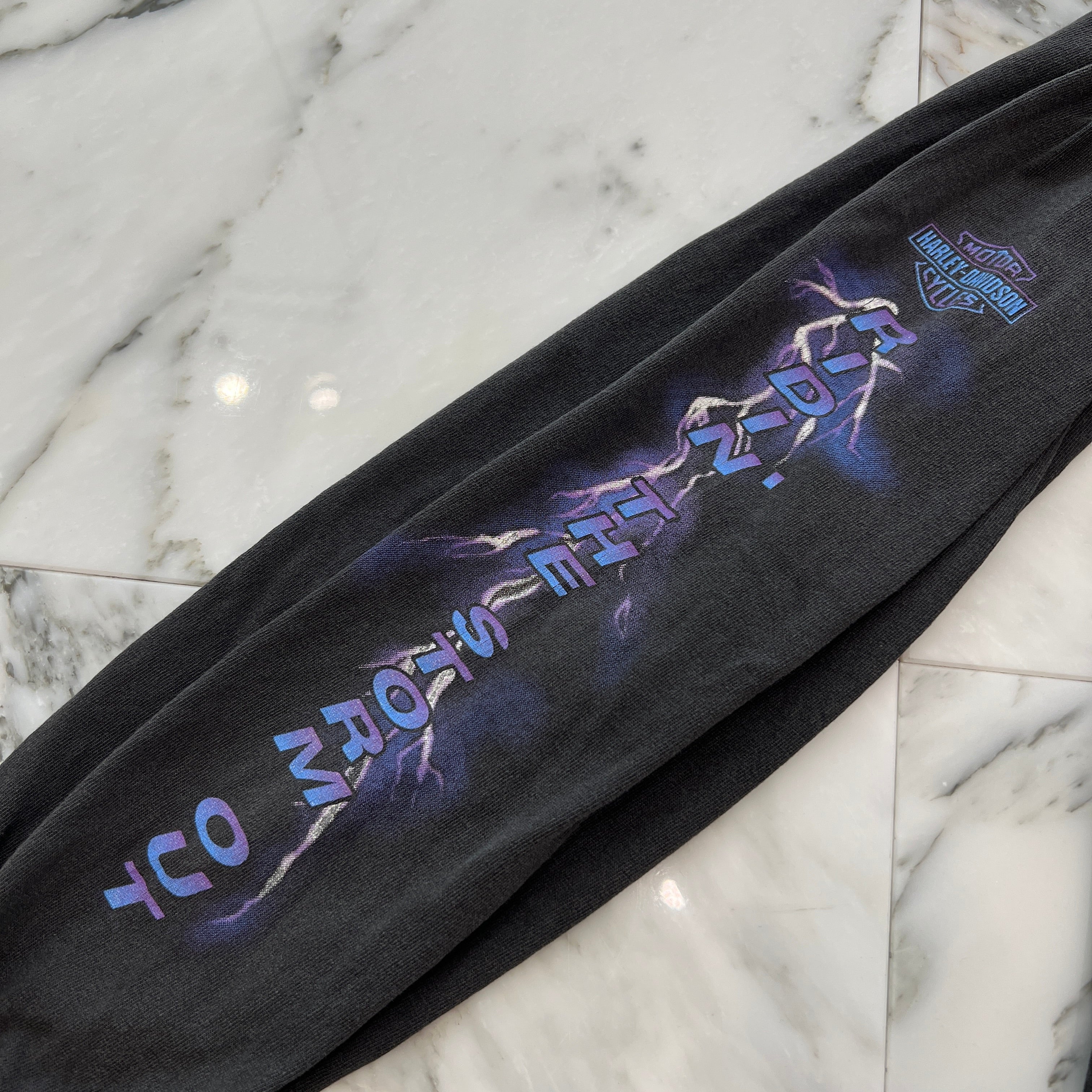 Vintage 90's Harley-Davidson "Pegasus Thunder" L/S Tee Size XL ヴィンテージ 90's ハーレー・ダビットソン アンテイムド "ペガサス サンダー" ロングスリーブTシャツ サイズXL