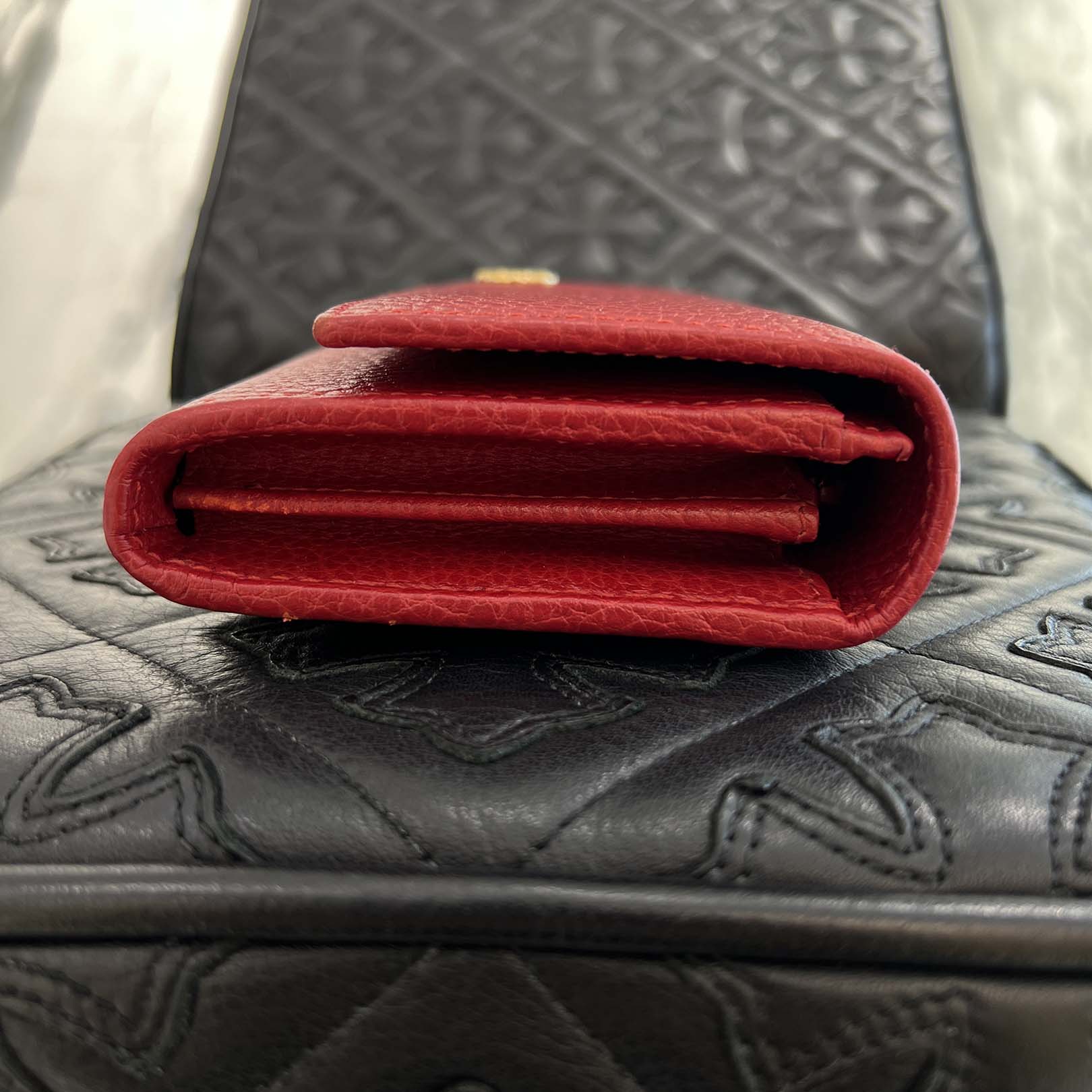 GUCCI Petit Marmont Continental Wallet グッチ プチマーモント コンチネンタル ウォレット