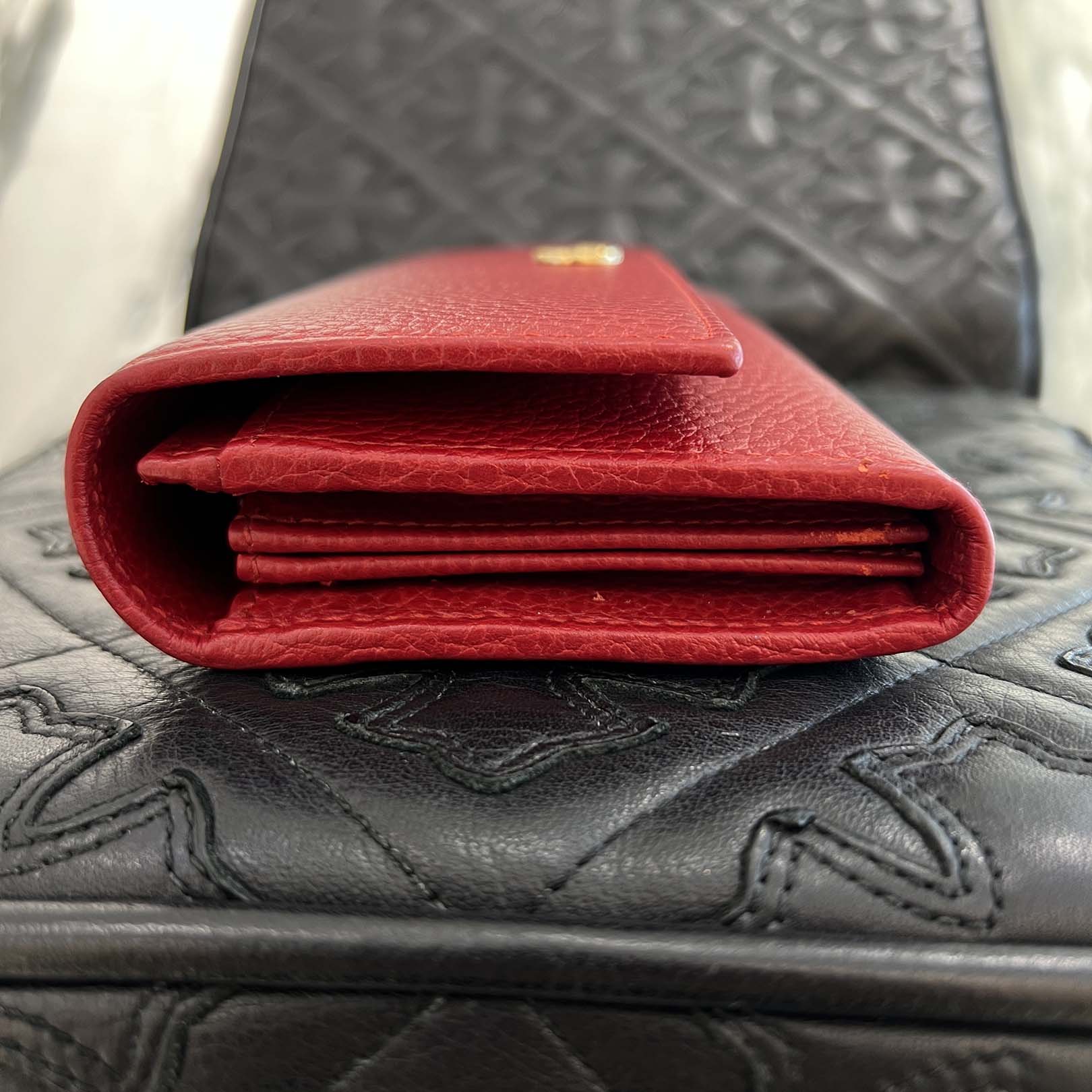 GUCCI Petit Marmont Continental Wallet グッチ プチマーモント コンチネンタル ウォレット
