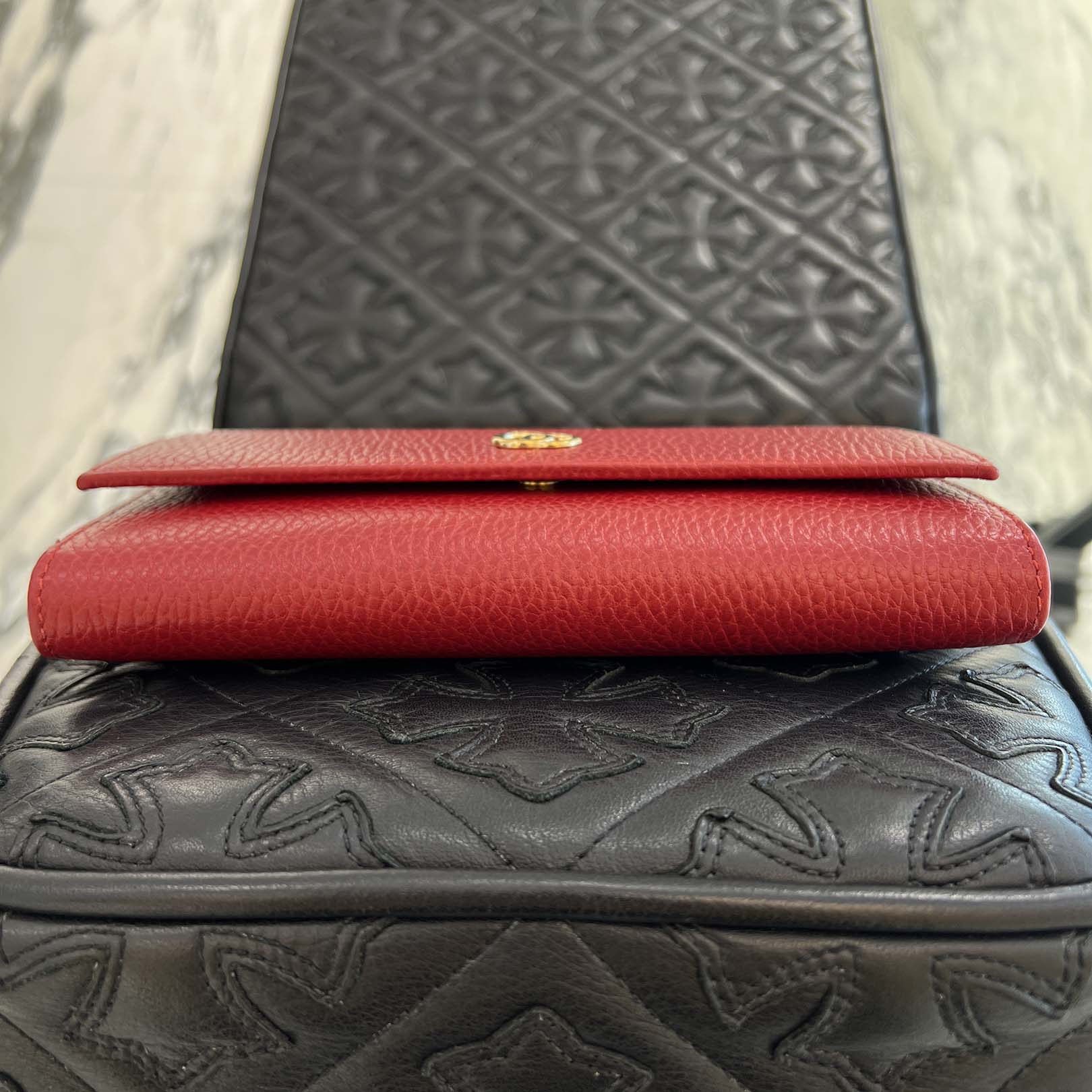 GUCCI Petit Marmont Continental Wallet グッチ プチマーモント コンチネンタル ウォレット