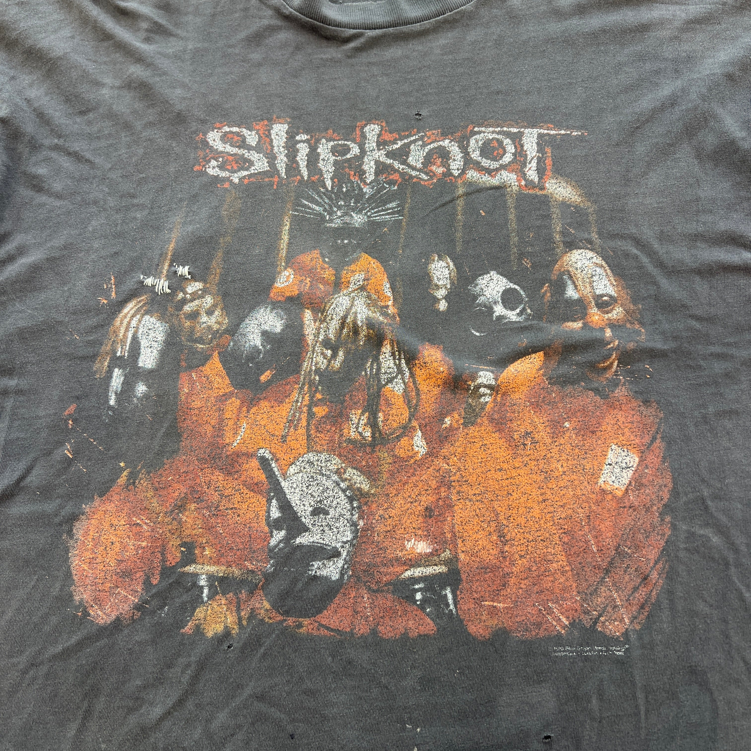 Vintage 90's SLIPKNOT "1st ALBUM JACKET DESIGN" 1999 S/S Tee ヴィンテージ 90's スリップノット "1st アルバムジャケット デザイン" 1999 Tシャツ