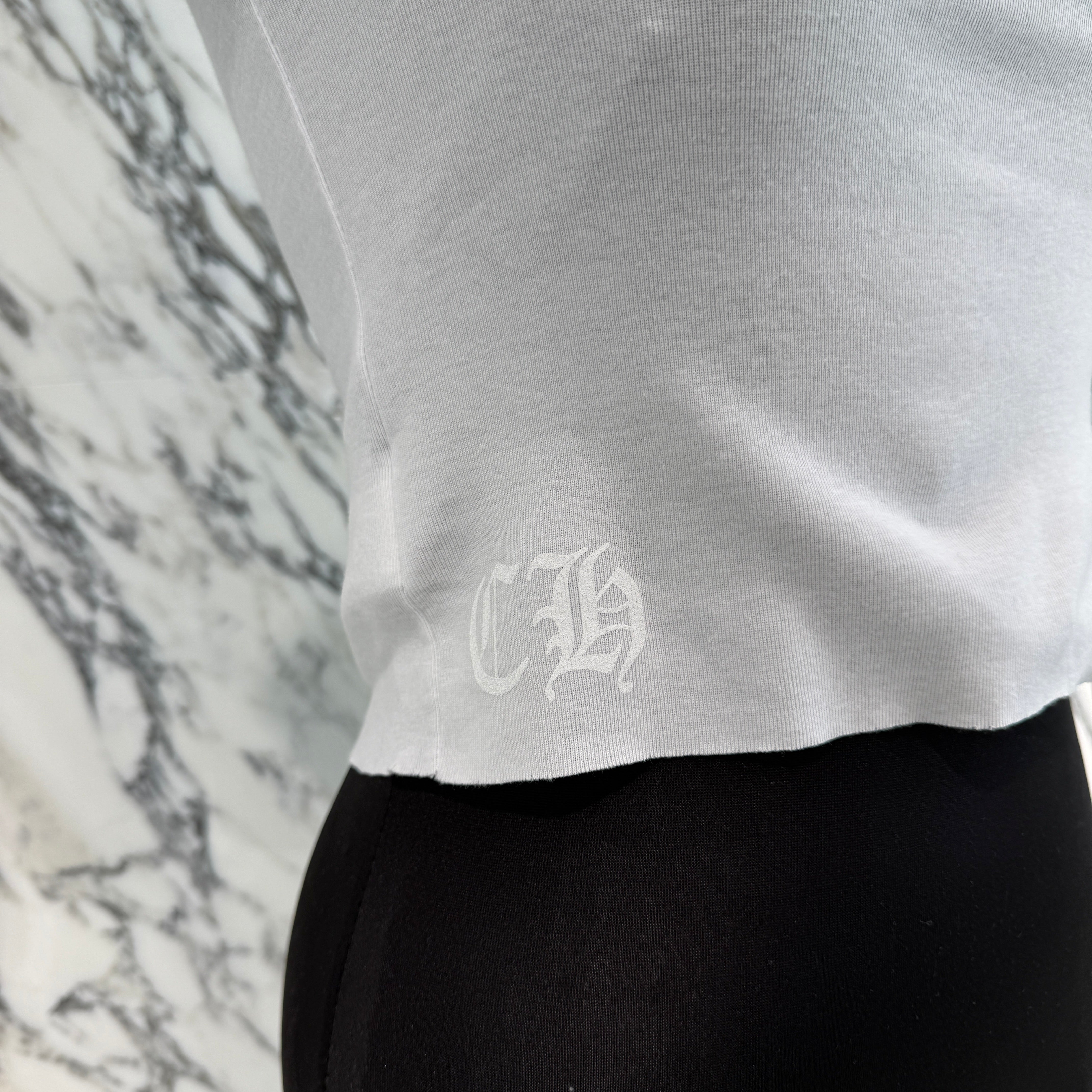 CHROME HEARTS CANNES Limited Love You BS FLARE Print Ladies Tee Size ONESIZE(68-112) クロムハーツ カンヌ限定 ラブユー BSフレア プリント レディースTシャツ サイズONESIZE(68-112)