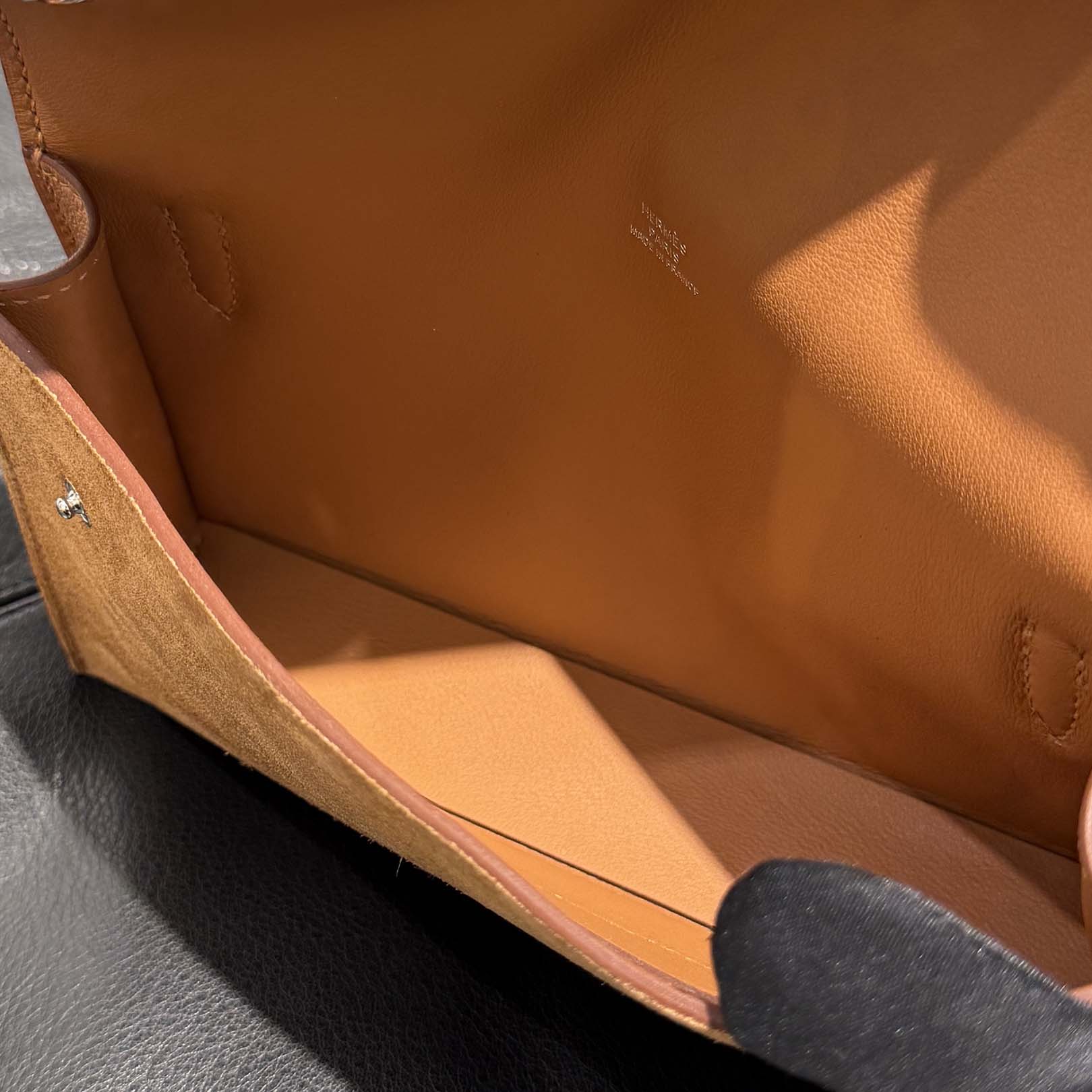 HERMES Hermès Nap To Go "SESAME" Leather Shoulder Wallet K刻印 エルメス エルメスナップ トゥーゴー "セサミ" レザーショルダーウォレット K刻印