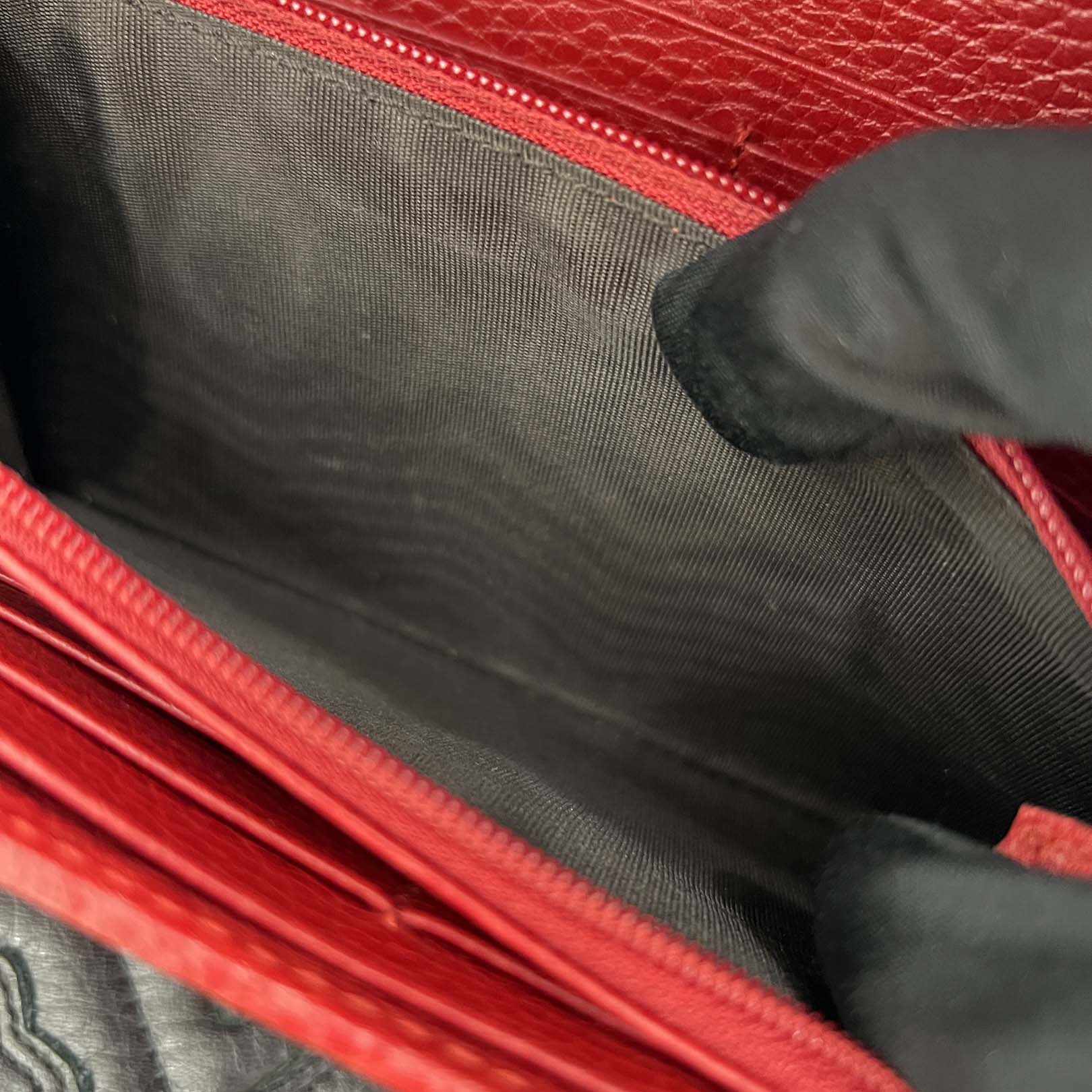 GUCCI Petit Marmont Continental Wallet グッチ プチマーモント コンチネンタル ウォレット