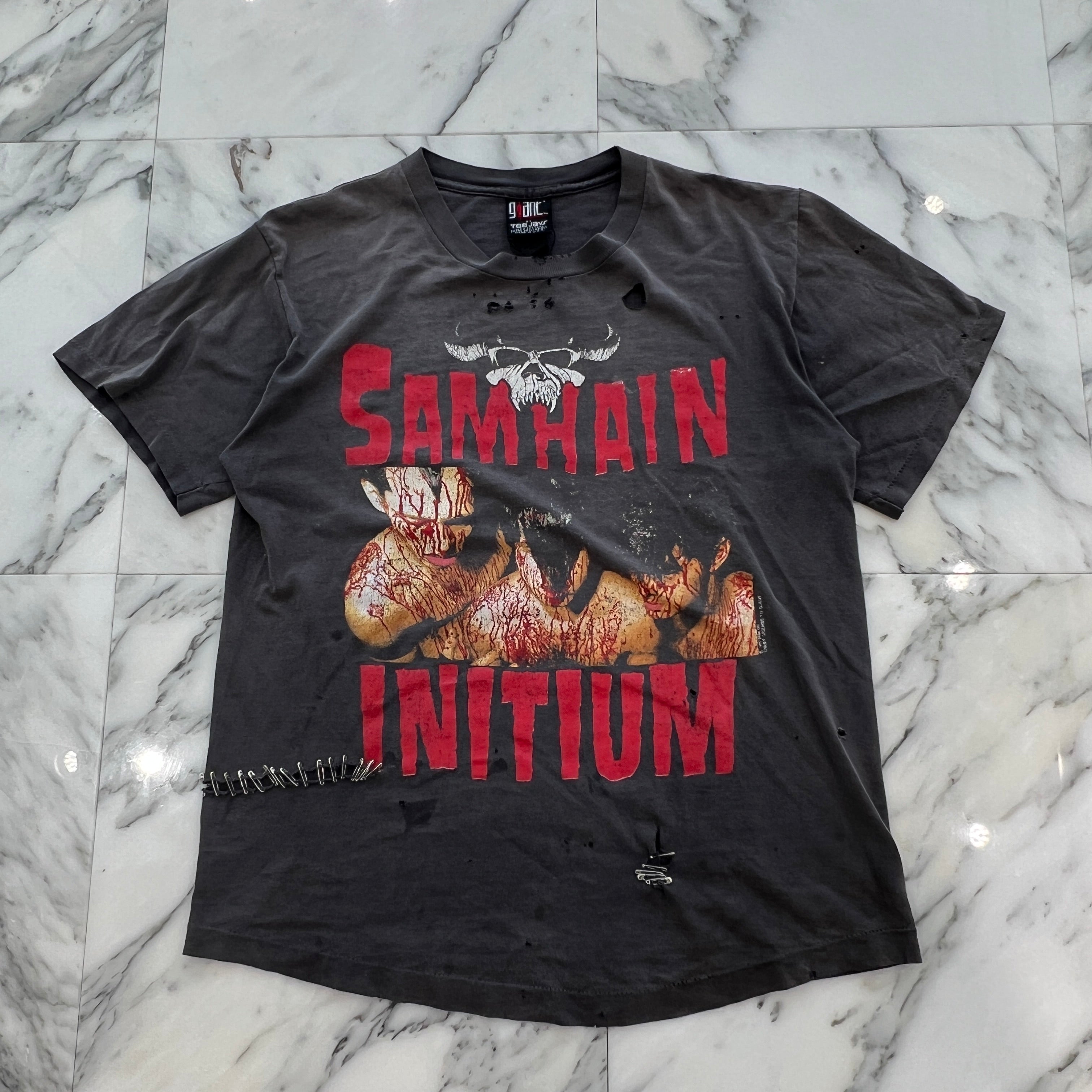 Vintage 90's SAMHAIN "INITIUM" giant S/S Tee Size L ヴィンテージ 90's サムヘイン "イニティウム" ジャイアント社製 Tシャツ サイズL