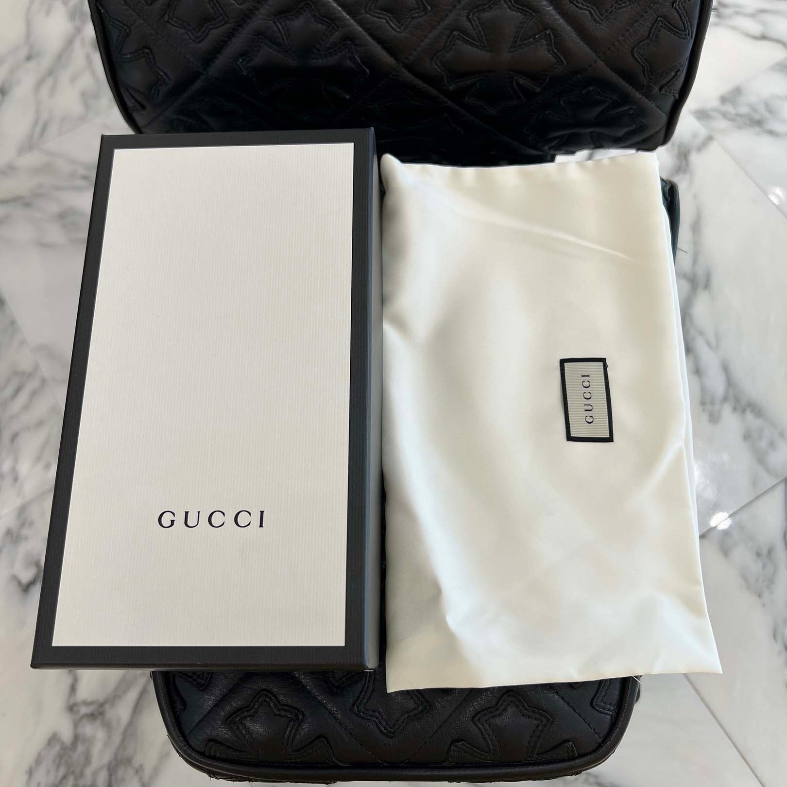 GUCCI Petit Marmont Continental Wallet グッチ プチマーモント コンチネンタル ウォレット