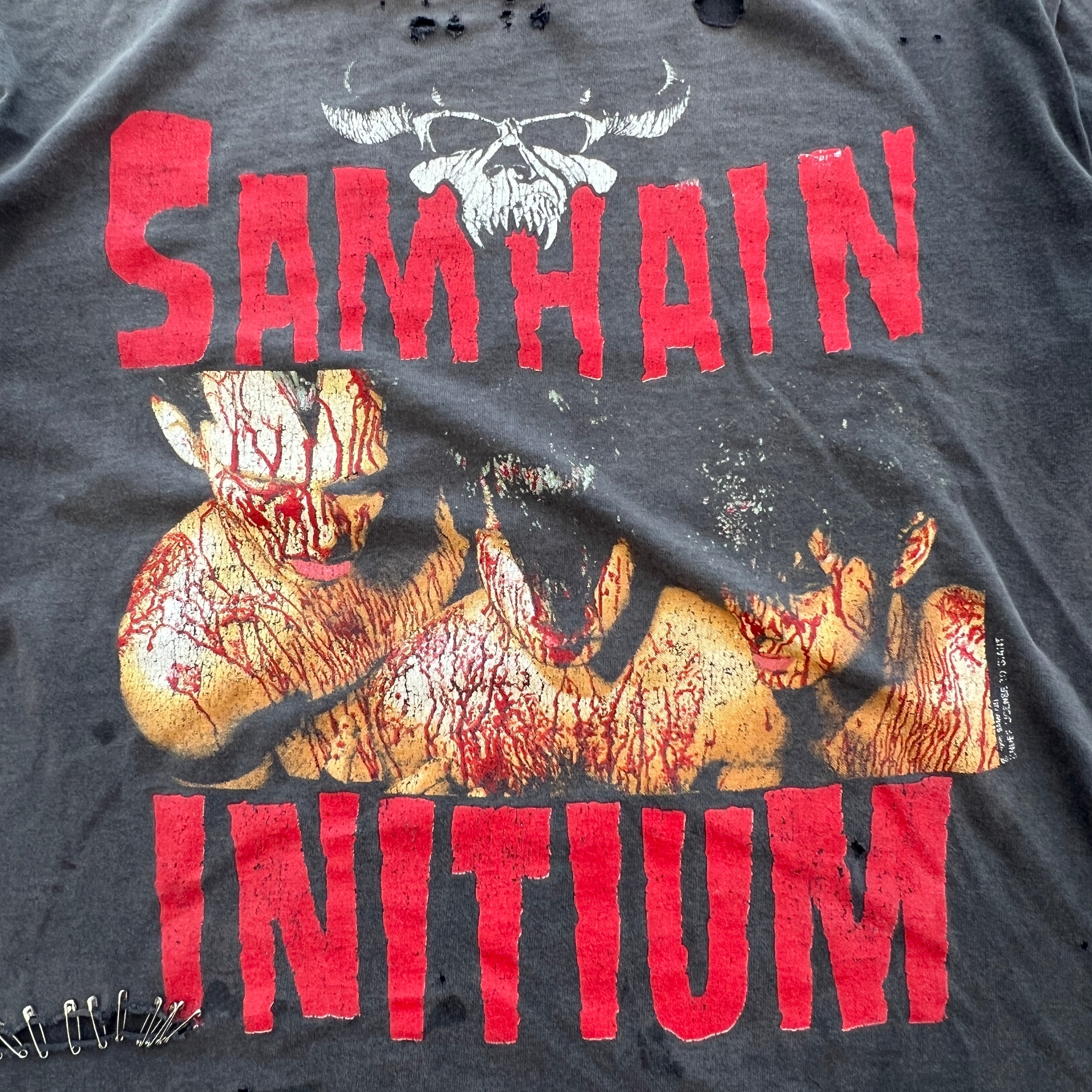 Vintage 90's SAMHAIN "INITIUM" giant S/S Tee Size L ヴィンテージ 90's サムヘイン "イニティウム" ジャイアント社製 Tシャツ サイズL
