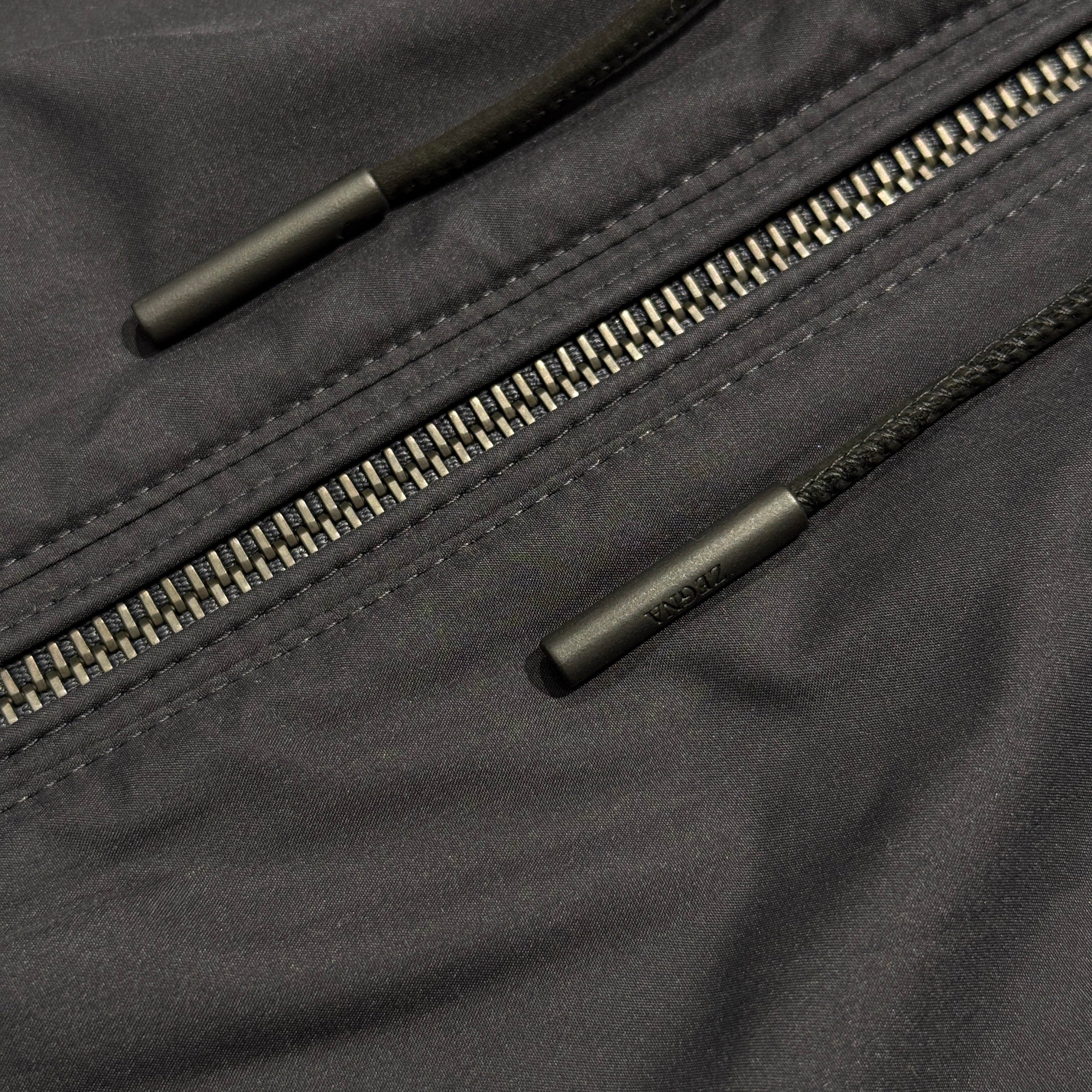 ZEGNA Microfiber Reversible BREZZA Vest E7T33 7110B Size 52 ゼニア マイクロファイバー リバーシブル ブレッザ ベスト