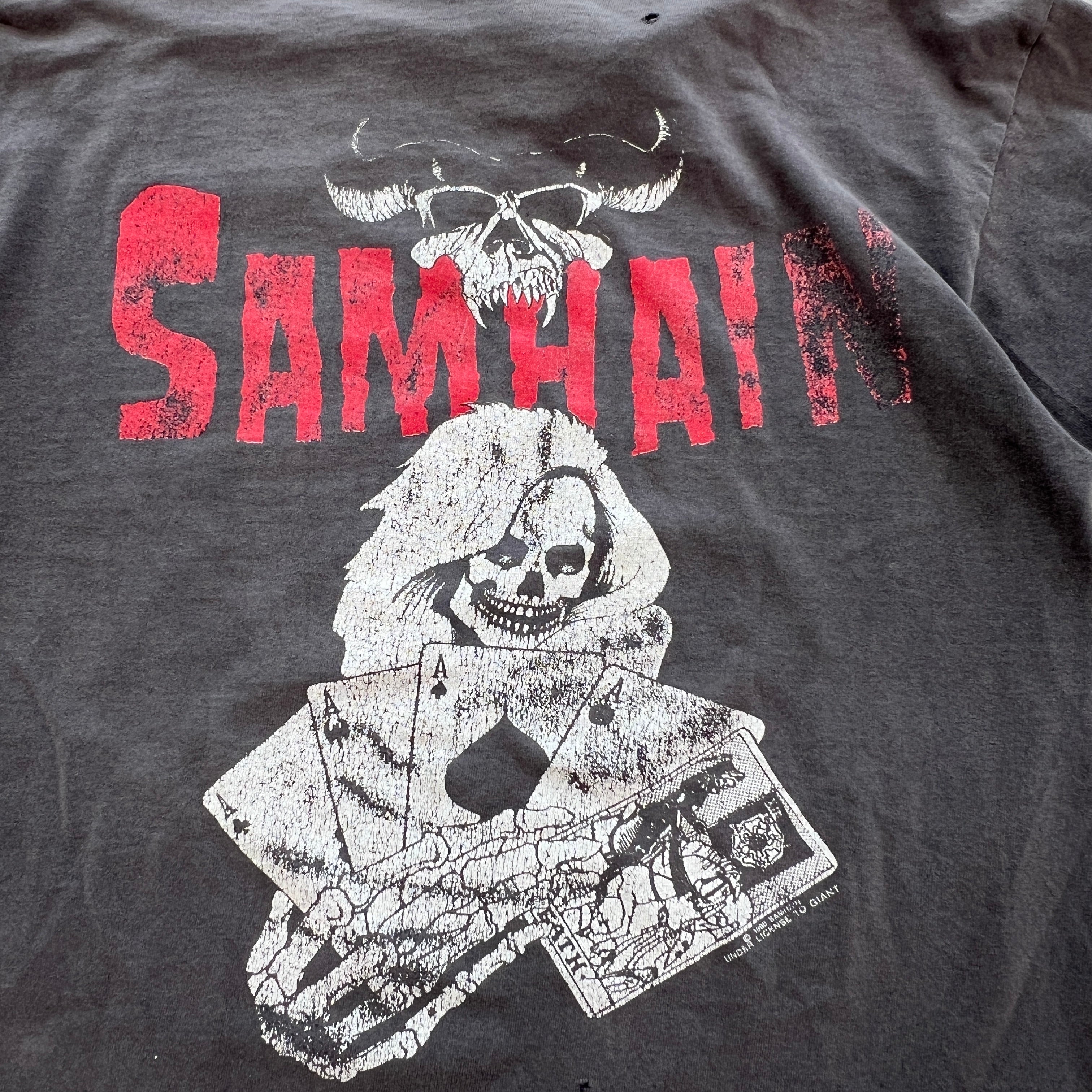 90’s Samhain 『Initium』 Tシャツ. ヴィンテージ　サイズL Vintage 90's SAMHAIN 