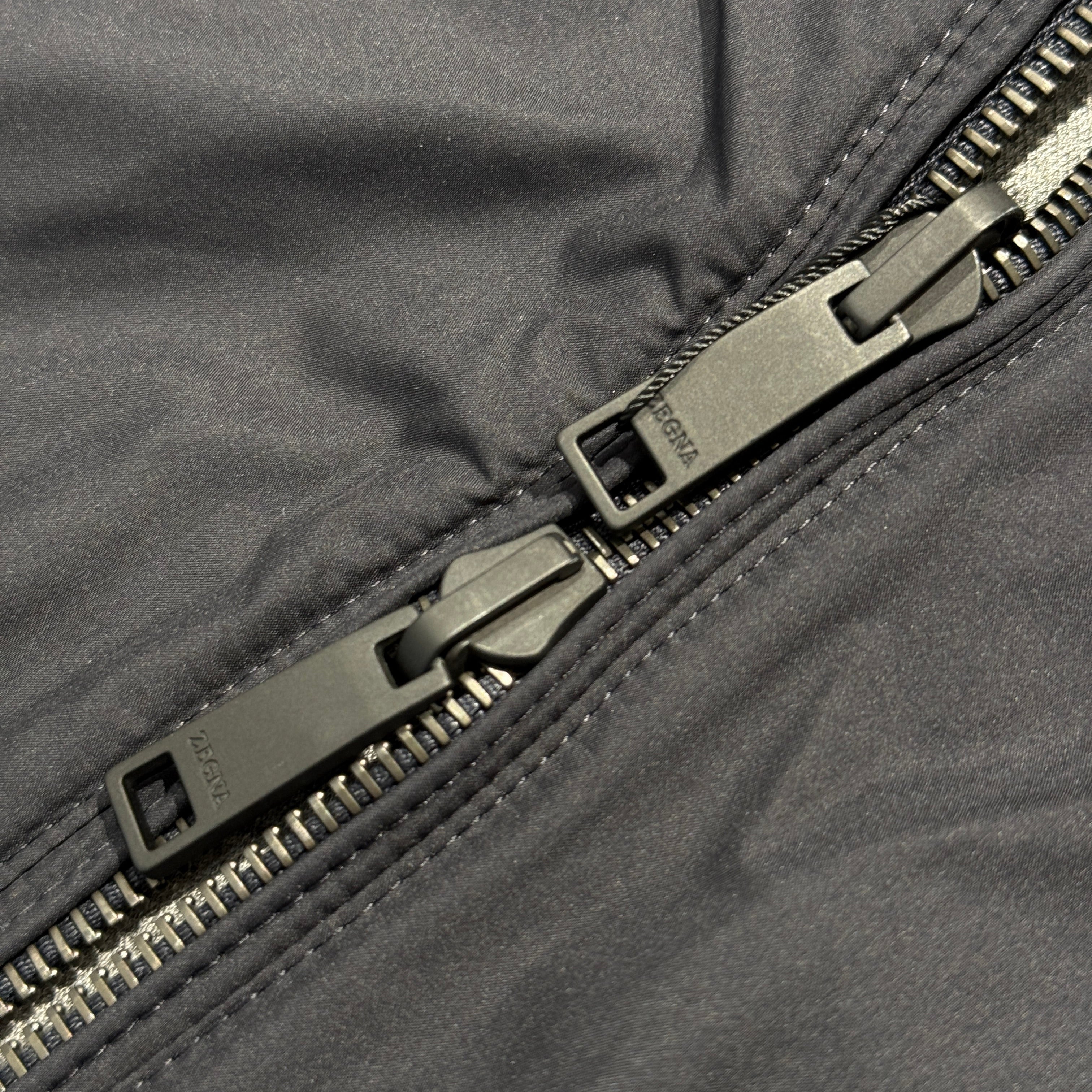 ZEGNA Microfiber Reversible BREZZA Vest E7T33 7110B Size 52 ゼニア マイクロファイバー リバーシブル ブレッザ ベスト