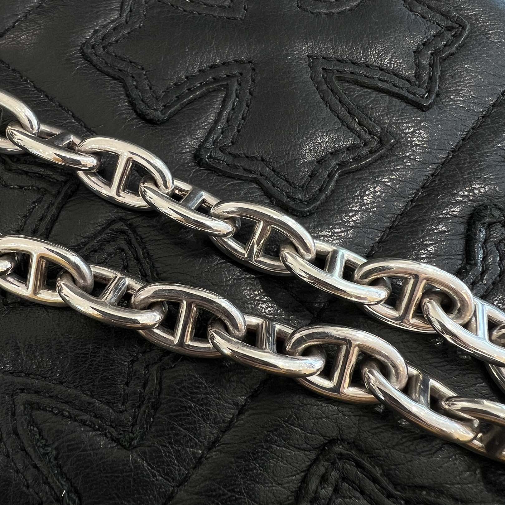 HERMES Chaine d'Ancre Necklace MM 39コマ エルメス シェーヌダンクル