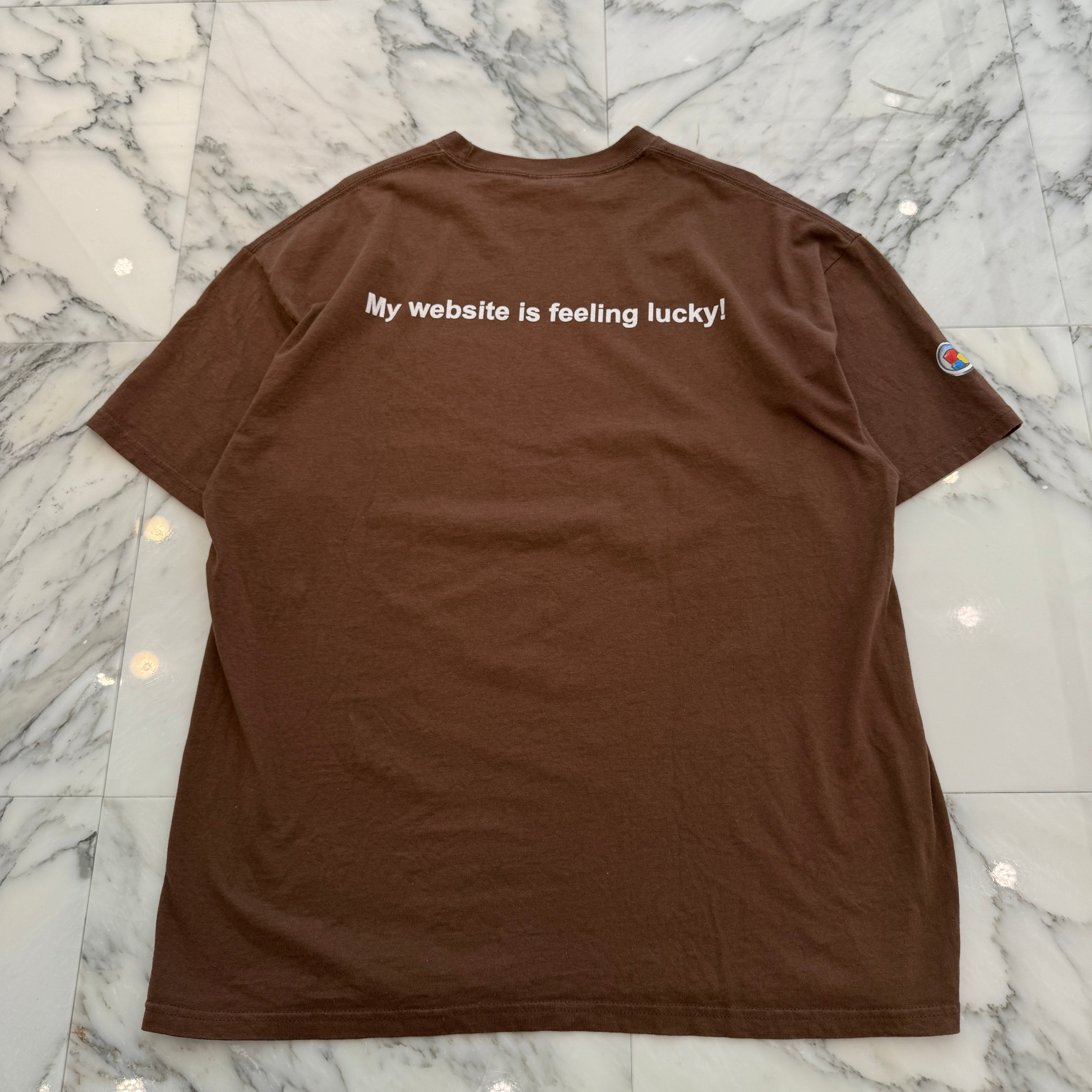 Vintage 00's "Google Site Search" PORT & COMPANY S/S Tee Size XL 00's "グーグル・サイト・サーチ" ポート＆カンパニー社製 Tシャツ サイズXL