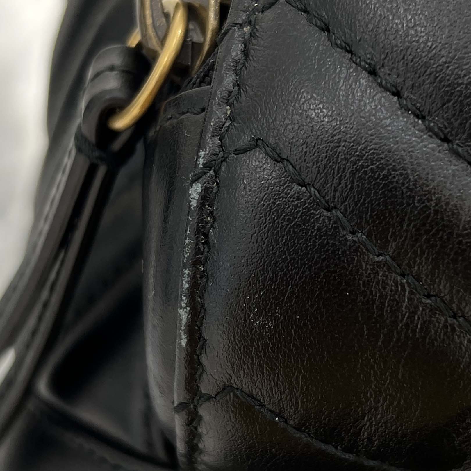 GUCCI GG Marmont Quilted Back Pack グッチ GGマーモント キルティングバッグパック